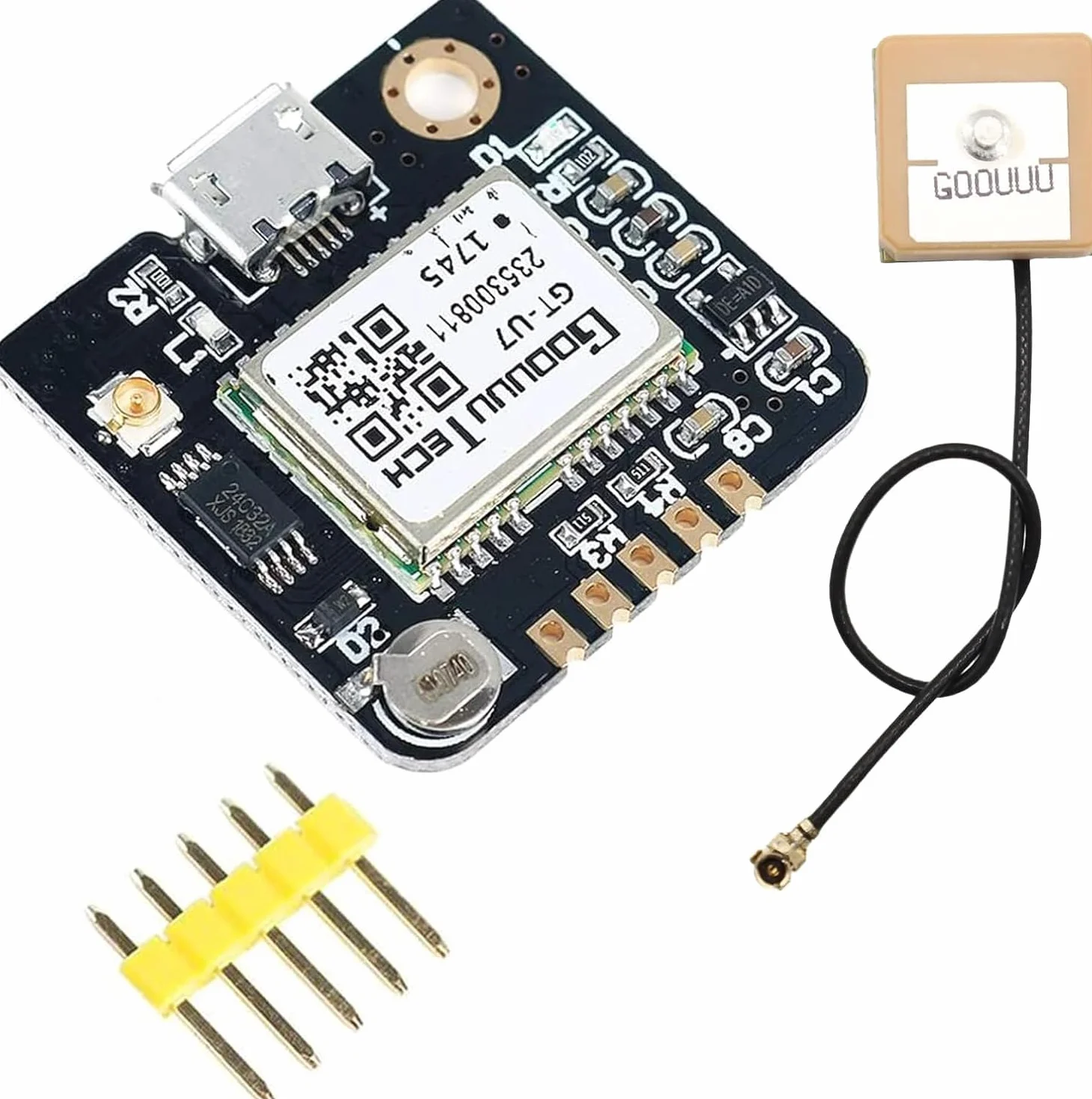 Moduł GPS GT-U7 NEO-6M 3,6V-5V mały odbiornik niskie zużycie prądu wysoka czułość do Arduino