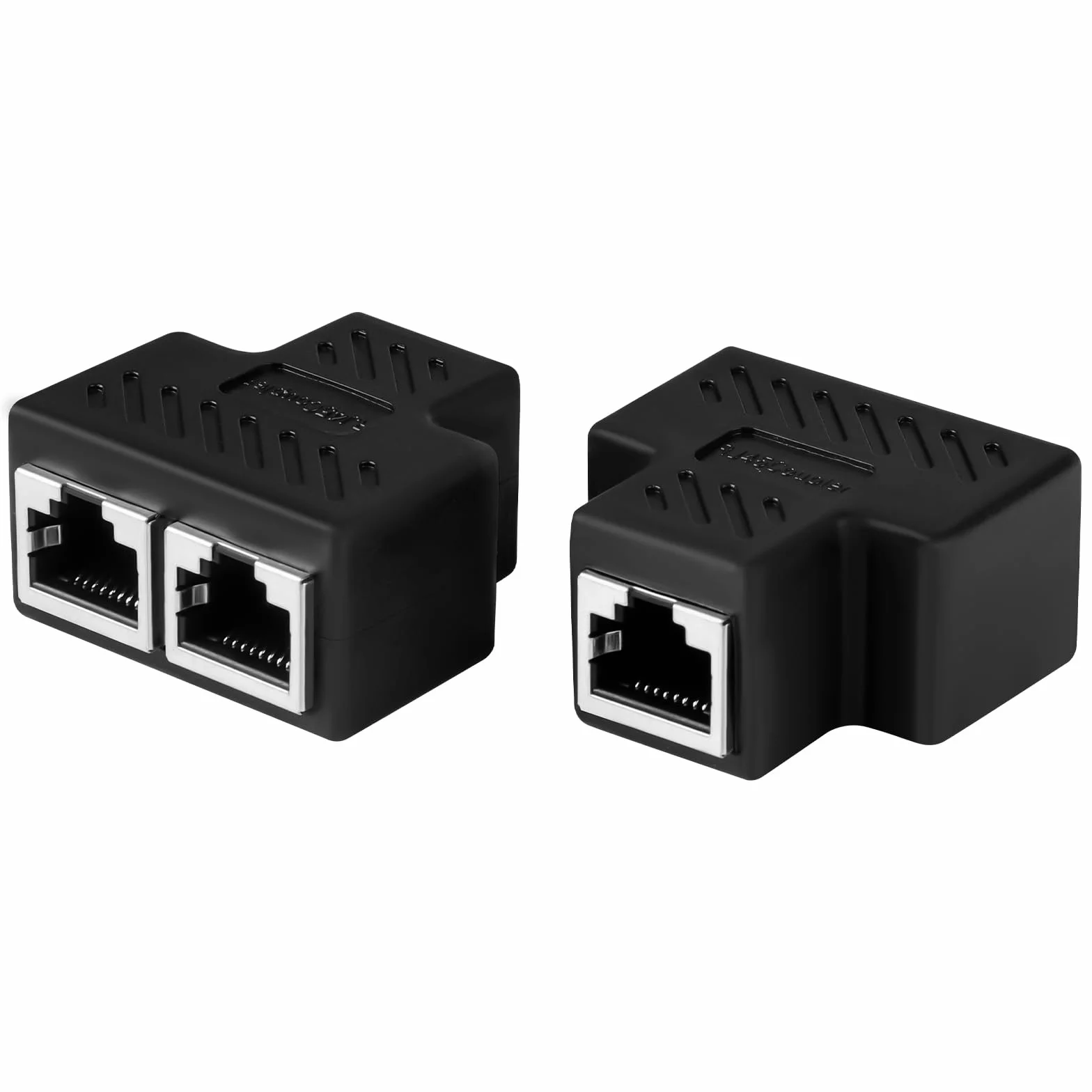 AXFEE rozdzielacz LAN RJ45 1 na 2 adapter Ethernet Cat5 Cat5e Cat6 Cat7 Cat8