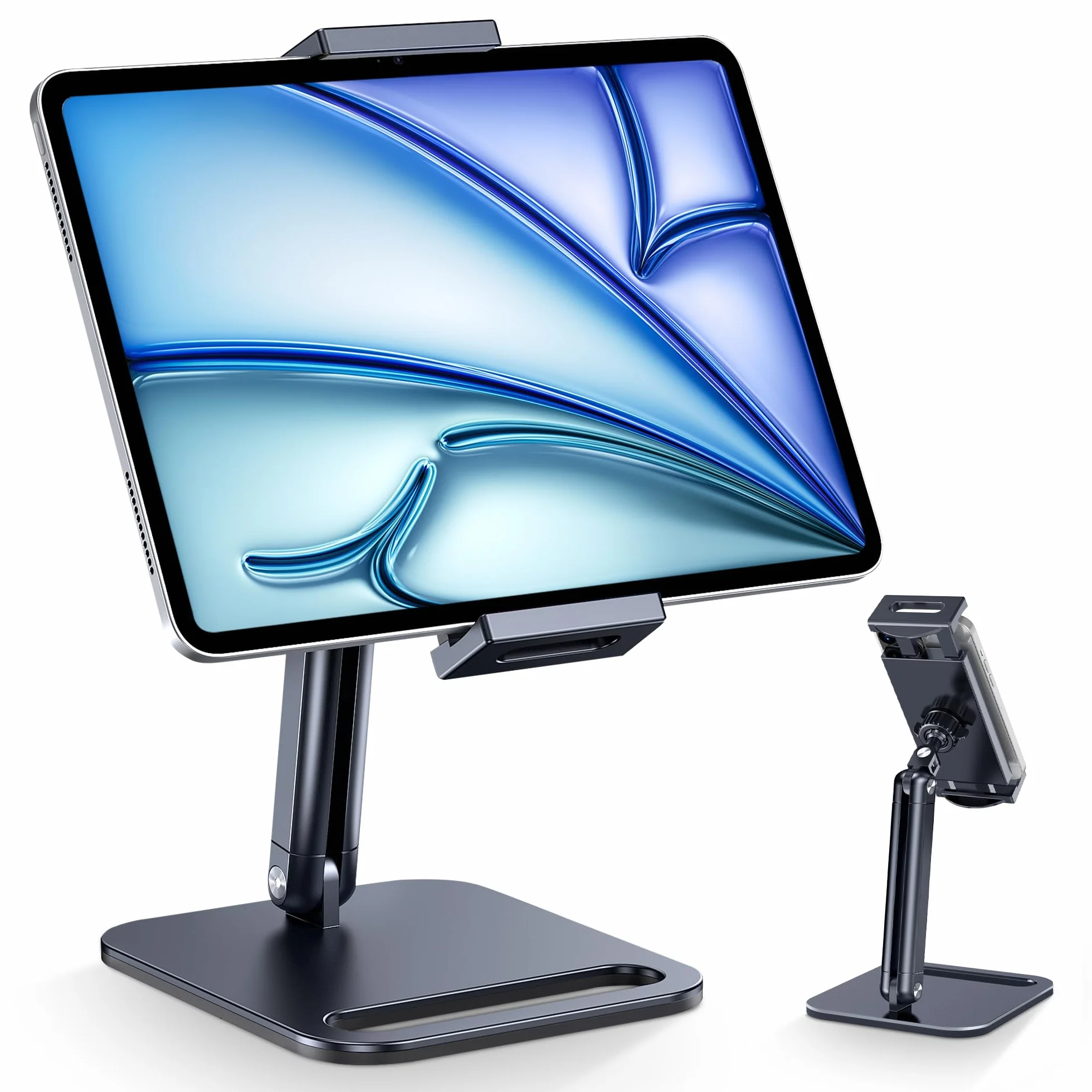 CreaDream Stojak na tablet aluminiowy regulowany obrotowy 360° 4,7-33.0 cm iPad Pro Air Mini Galaxy Tab