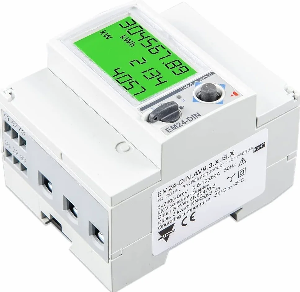 Victron Energy NUEVO 2024 - Licznik energii EM24-3PHASE-MAX65A/PHASE ETHERNET