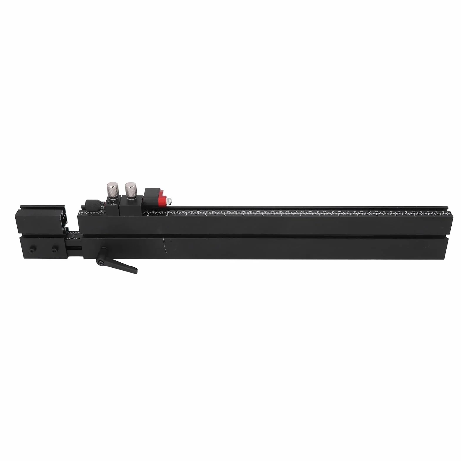 WALFRONT System Przedłużania Piły Stołowej ze Stopu Aluminium, Metryczne, Imperialne z Rowkiem T, Akcesoria do Obróbki Drewna, Narzędzia do pił Stołowych dla Warsztatu z regulowaną długością 500 ~
