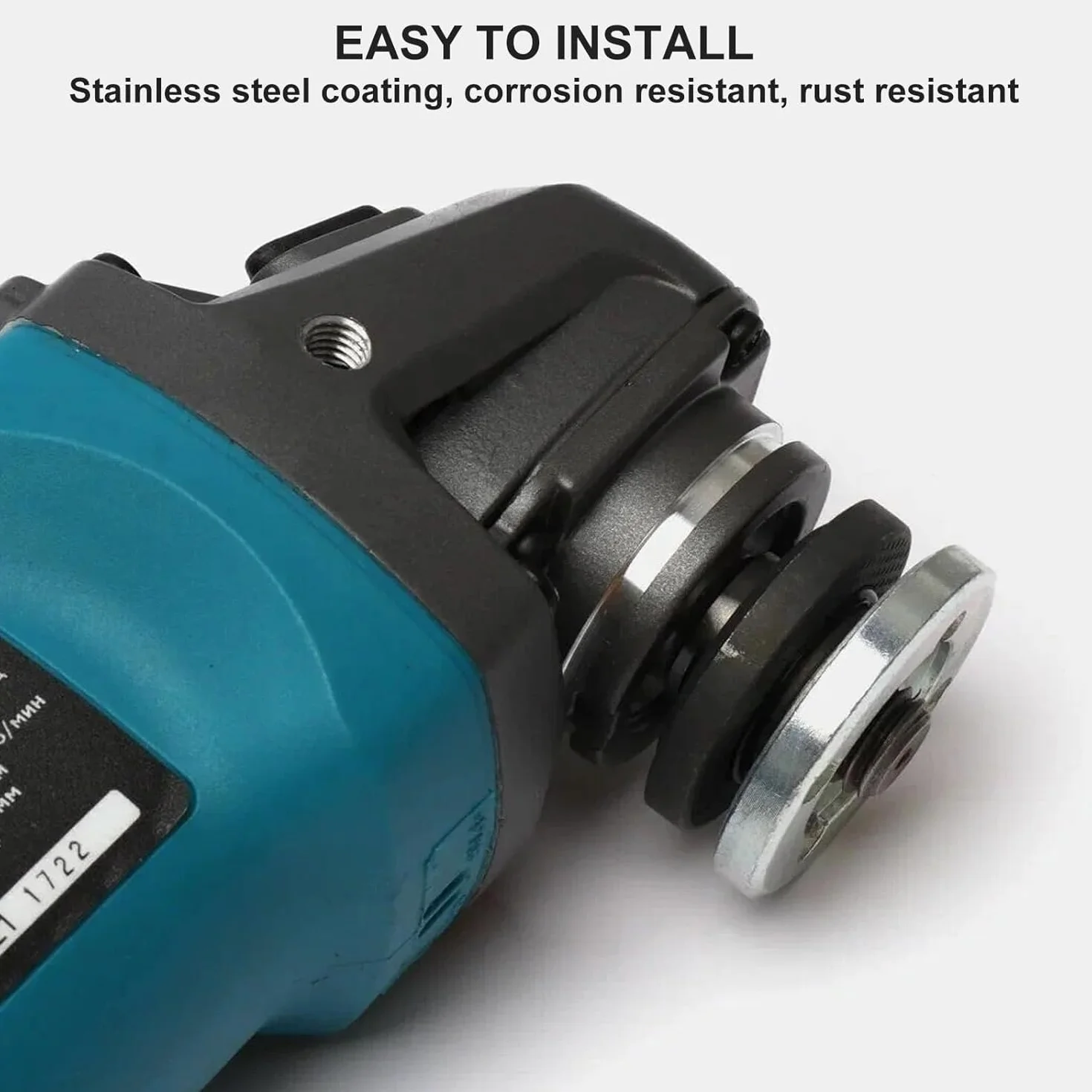 Adapter X-LOCK na M14, kompatybilny z szlifierkami kątowymi XLOCK, tarczami tnącymi, nakrętką kołnierzową szlifierki kątowej, nakrętka szybkomocująca do szlifierek kątowych