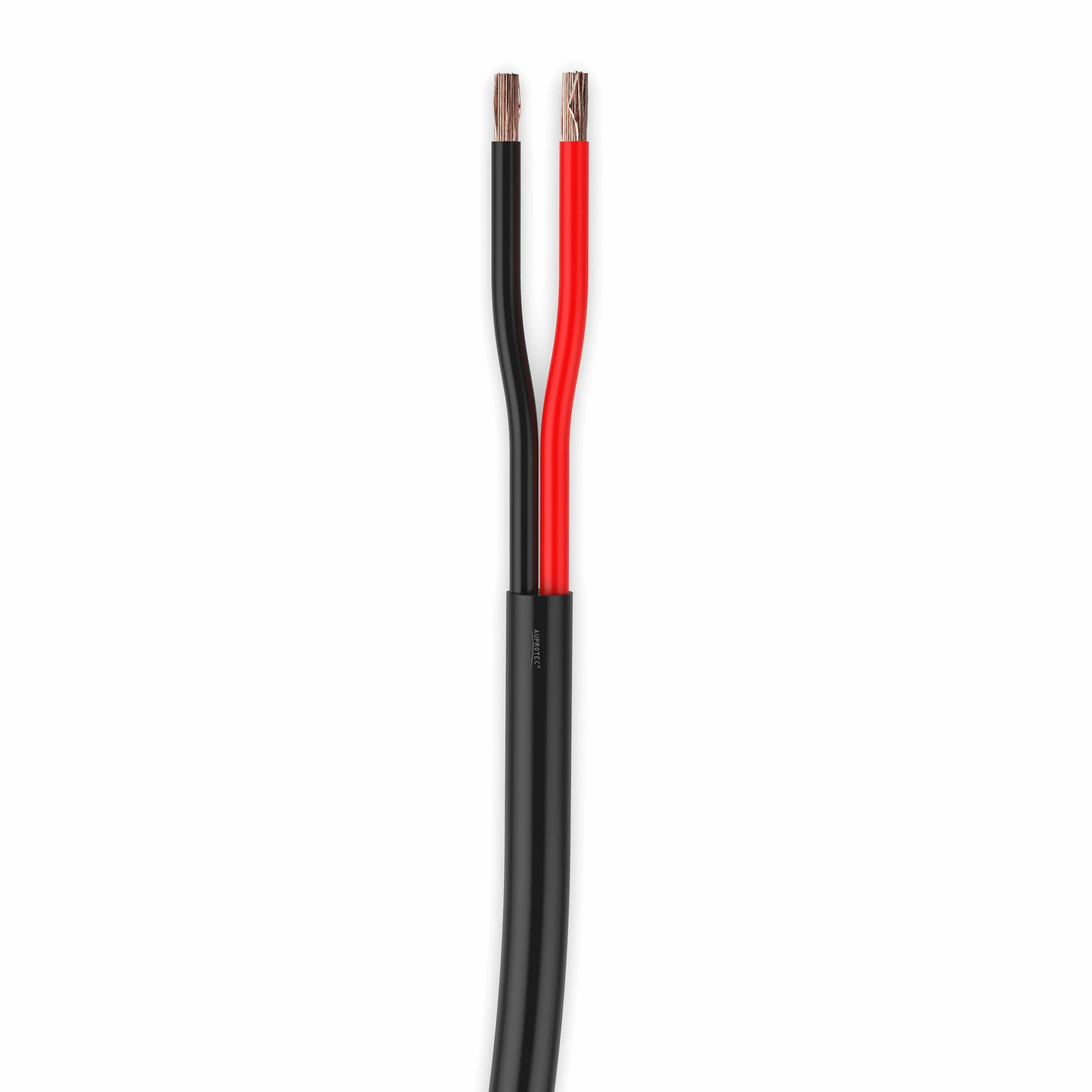 Przewód samochodowy FLRYY 5m 2x0,75mm² okrągły czarny/czerwony 2-żyłowy