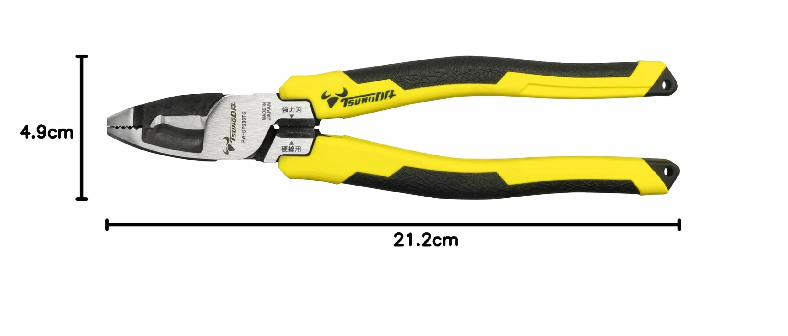 Tsunoda PW-DP200TG, elektryczne szczypce wielofunkcyjne, 200 mm