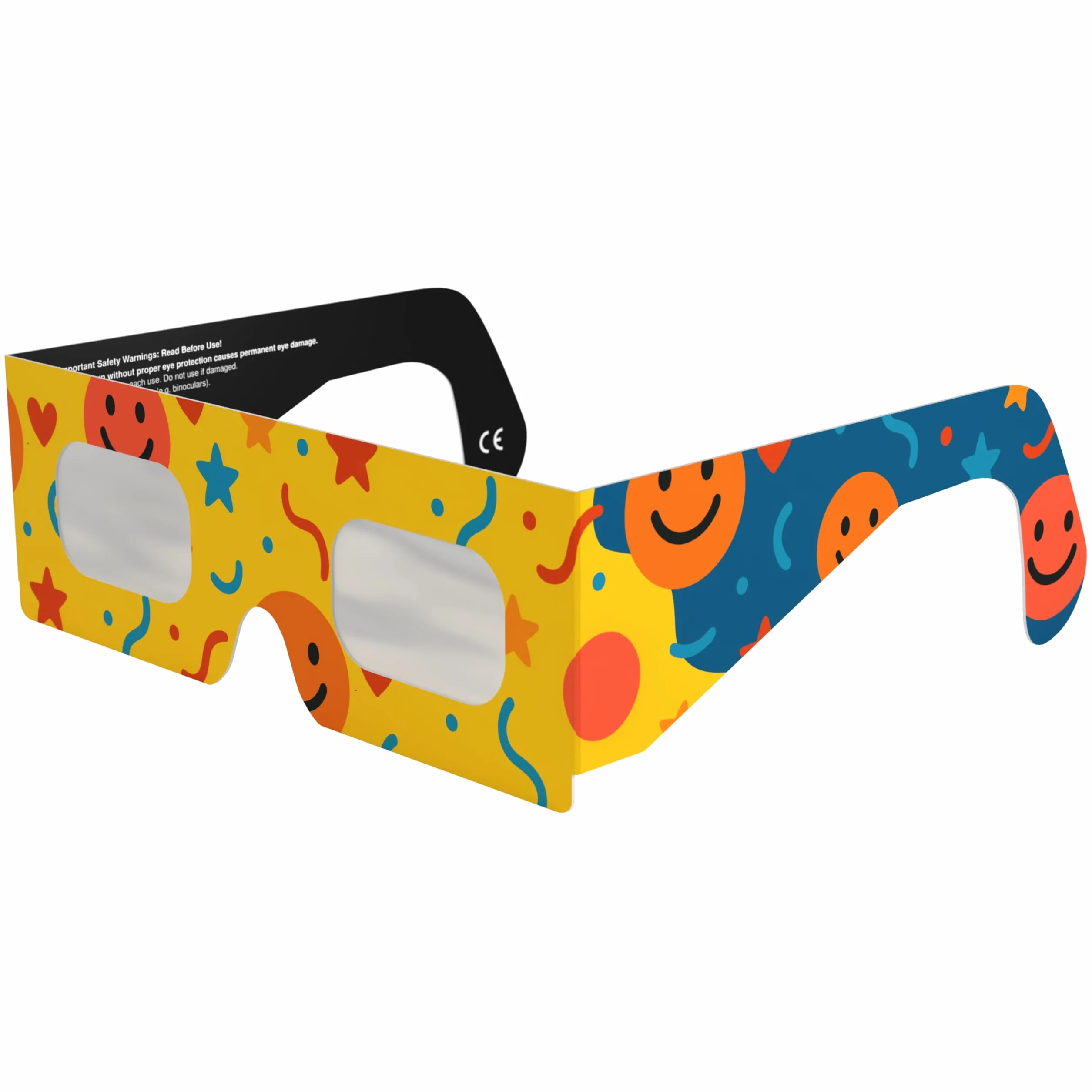 Absolute Eclipse Zabawne okulary do zaćmienia słońca hurtowo - testowane przez ISO 12312-2 i certyfikat CE - zalecany przez AAS producent UE - 2026 Eclipse Europe
