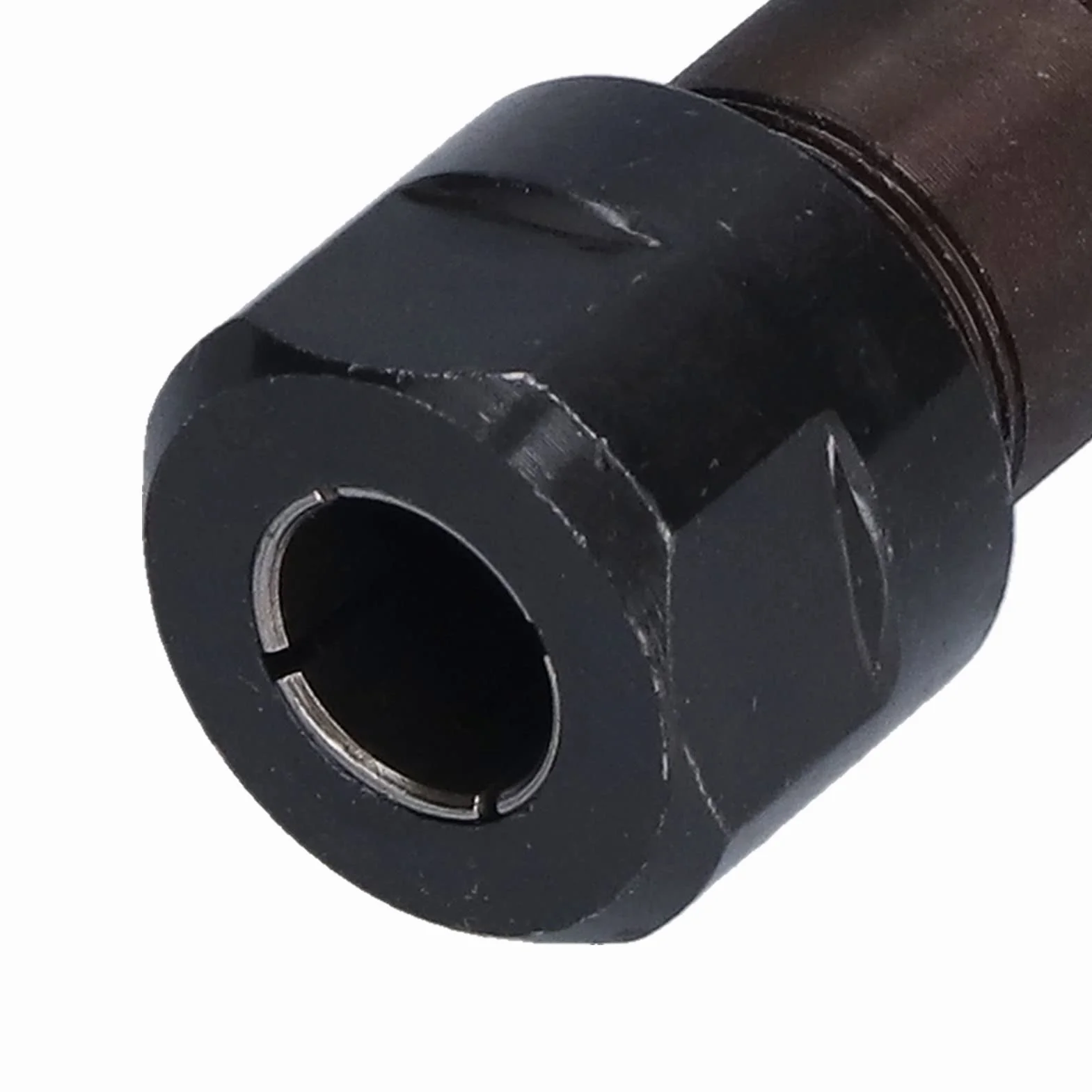 1/4 cala 8 mm 12 mm opcjonalne frezy z okrągłym trzonkiem ze stali nierdzewnej tuleje zaciskowe przedłużające uchwyt przedłużający do obróbki drewna wysokowydajny adapter (uchwyt 12 mm)