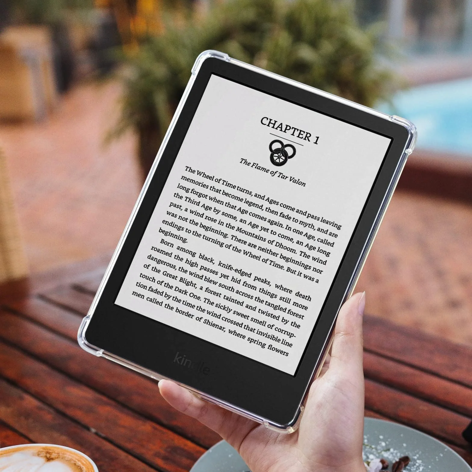 CoBak Etui Kindle 11 — Przezroczysta Obudowa Silikonowa 6 cali 2024/2022 Odporna na Zarysowania