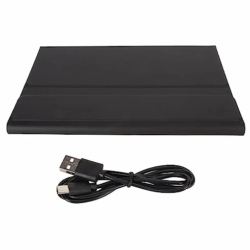 Etui na klawiaturę z Gładzikiem Bluetooth do Tab P11 2. Generacji/Pad Plus 2023 11,5 Cala, Odłączany futerał (BLACK)