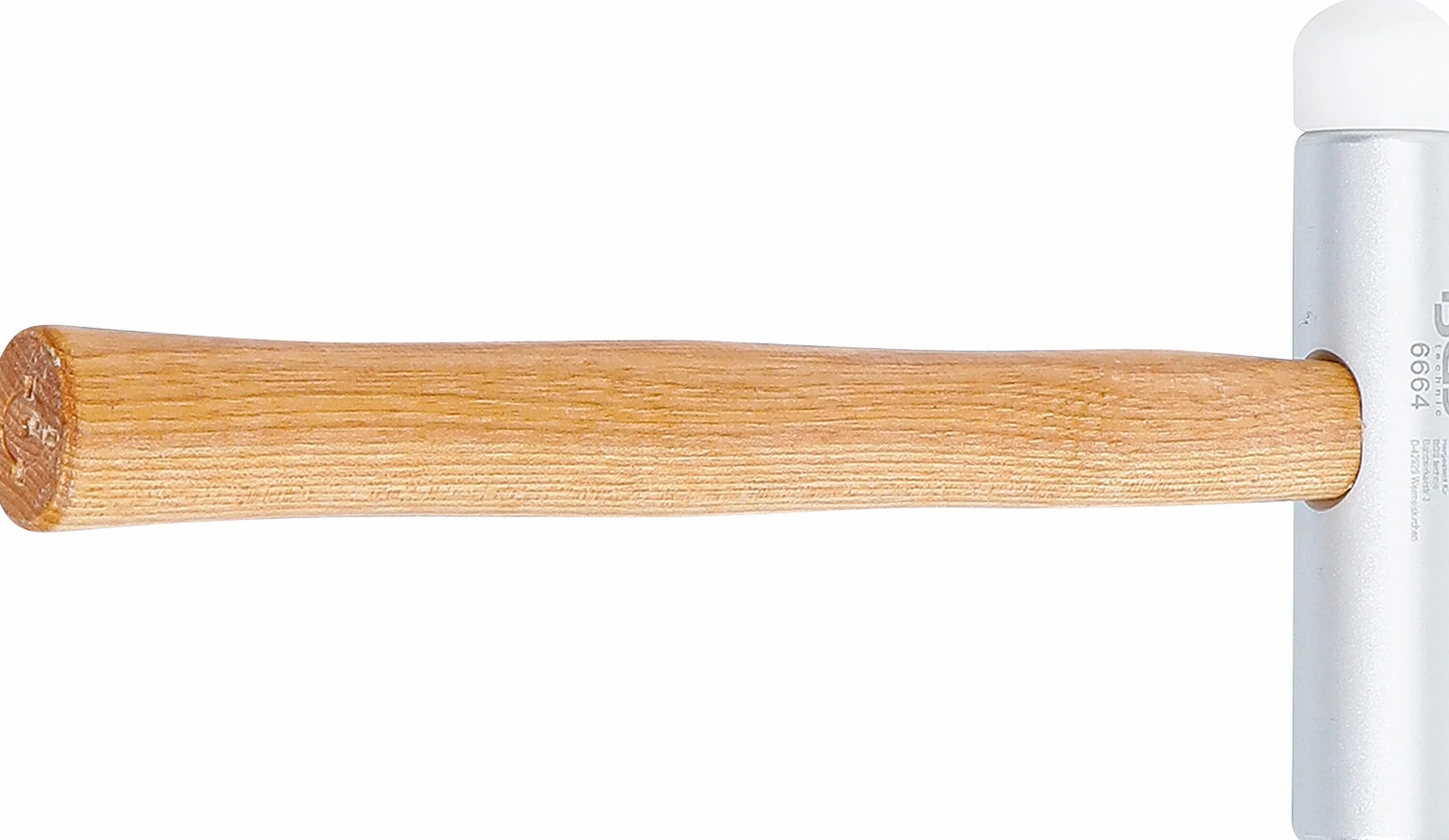 BGS 6664 | Młotek z aluminium i tworzywa sztucznego | bardzo długi obuch | Ø 30 mm | 300 g