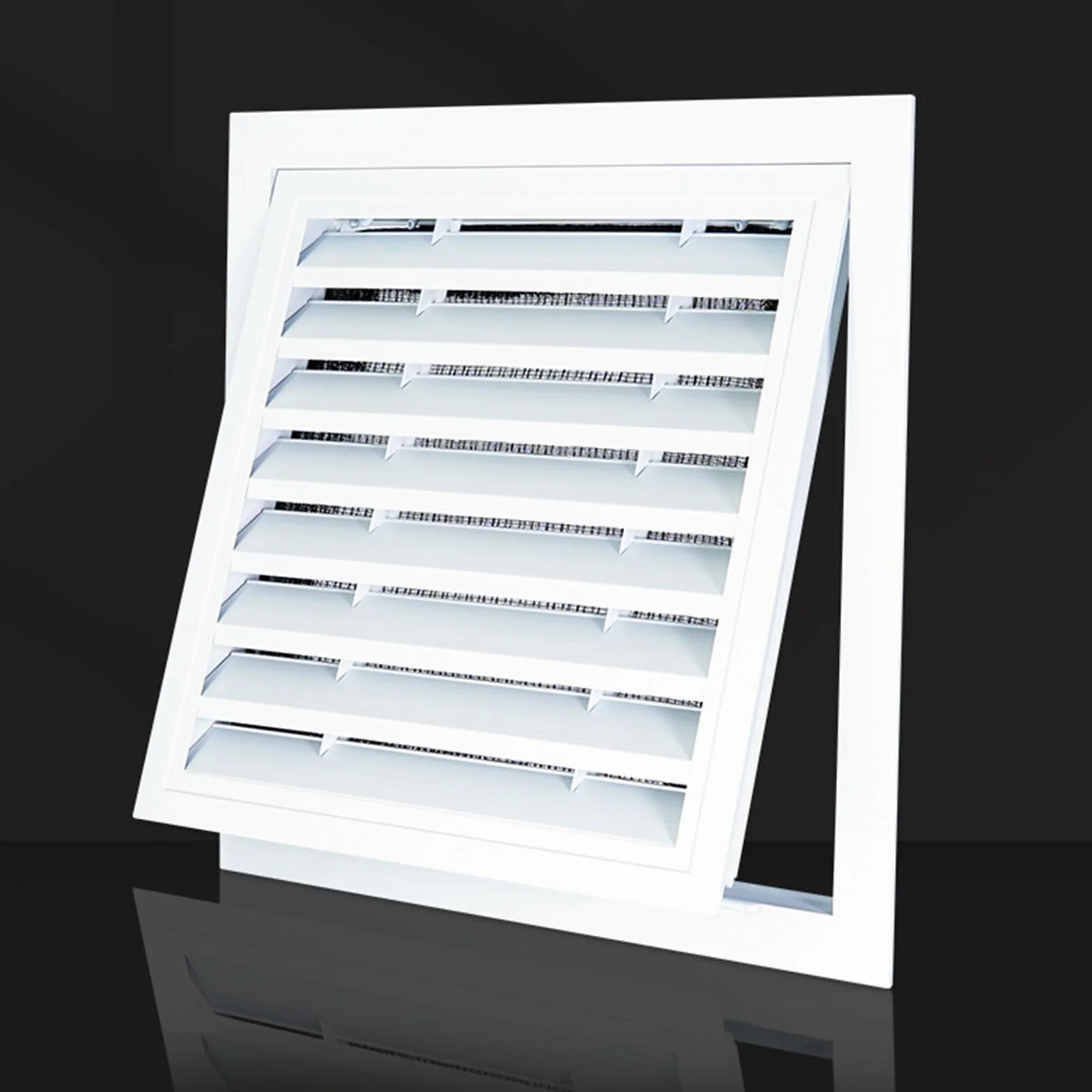 Aluminiowy panel dostępu do płyt gipsowo-kartonowych 16 x 61 cm kratka wentylacyjna z filtrem nylonowym łatwa instalacja biała osłona wentylacyjna do użytku domowego i komercyjnego