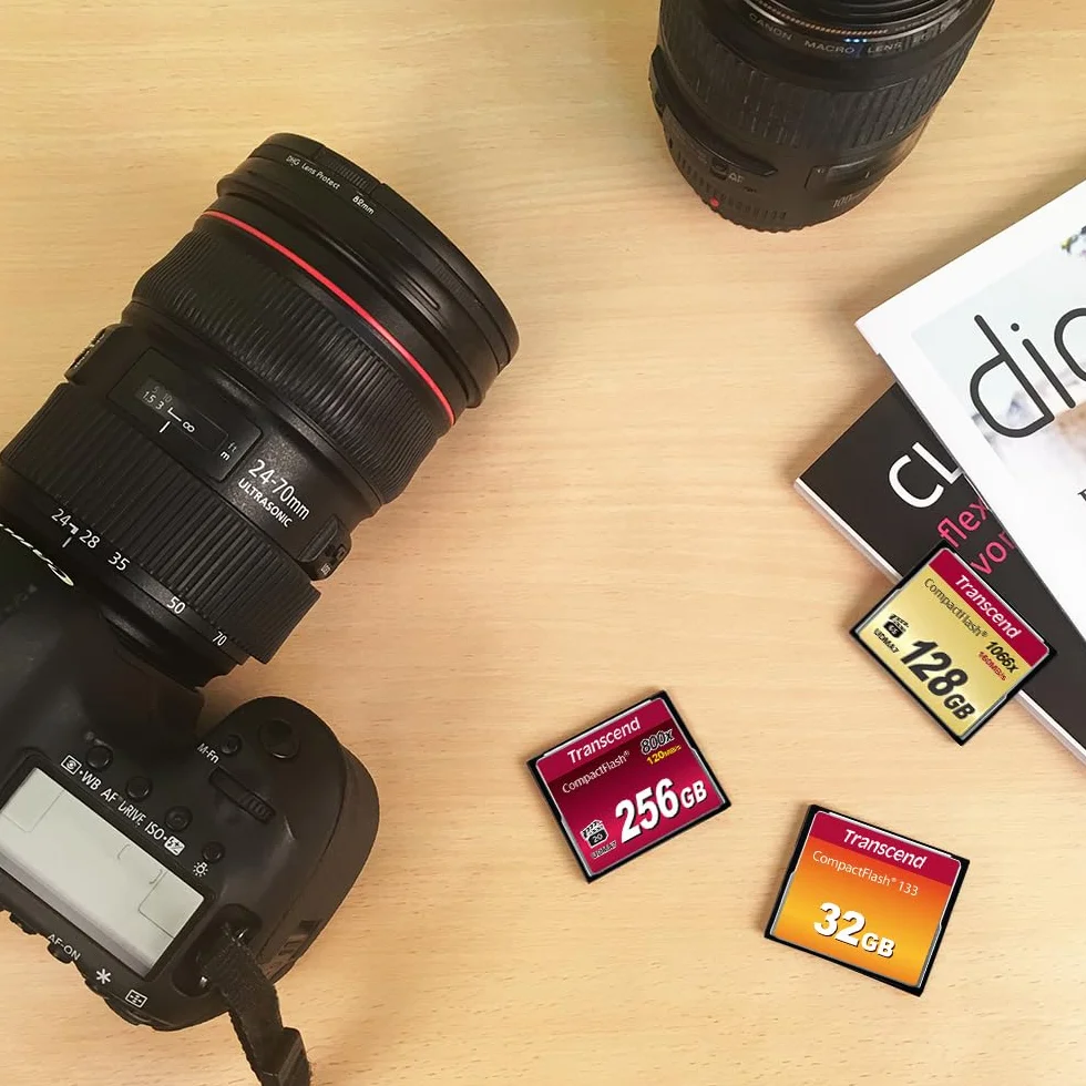 Transcend Karta pamięci CompactFlash 133 32 GB CF 50/20 MB/s Ultra DMA 4 MLC NAND Flash
