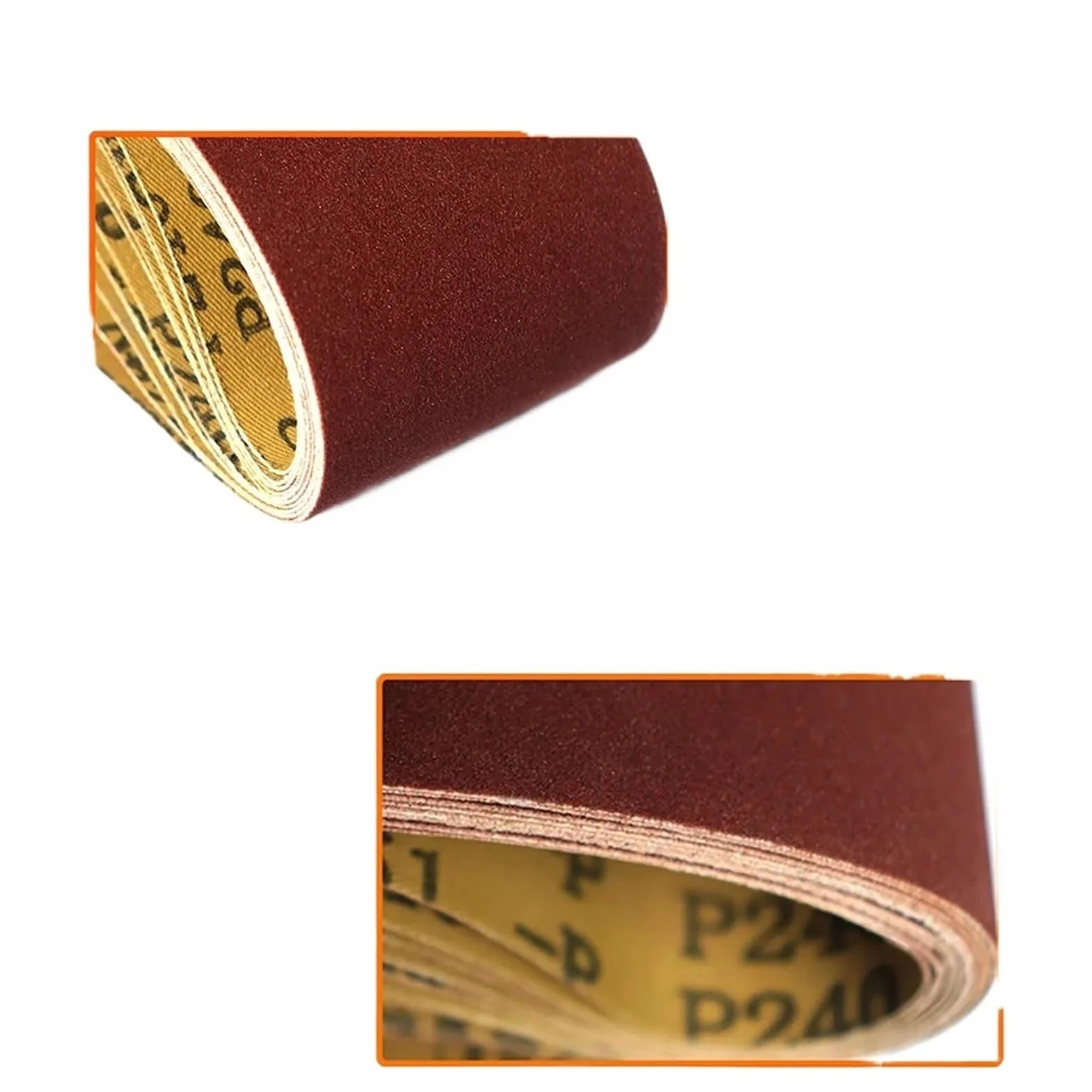 Pasy szlifierskie 457 x 75 mm, ziarnistość 40-1000, drewno, miękki metal, polerowanie, taśmy ścierne, do szlifierki taśmowej, 5 szt., ziarnistość 40