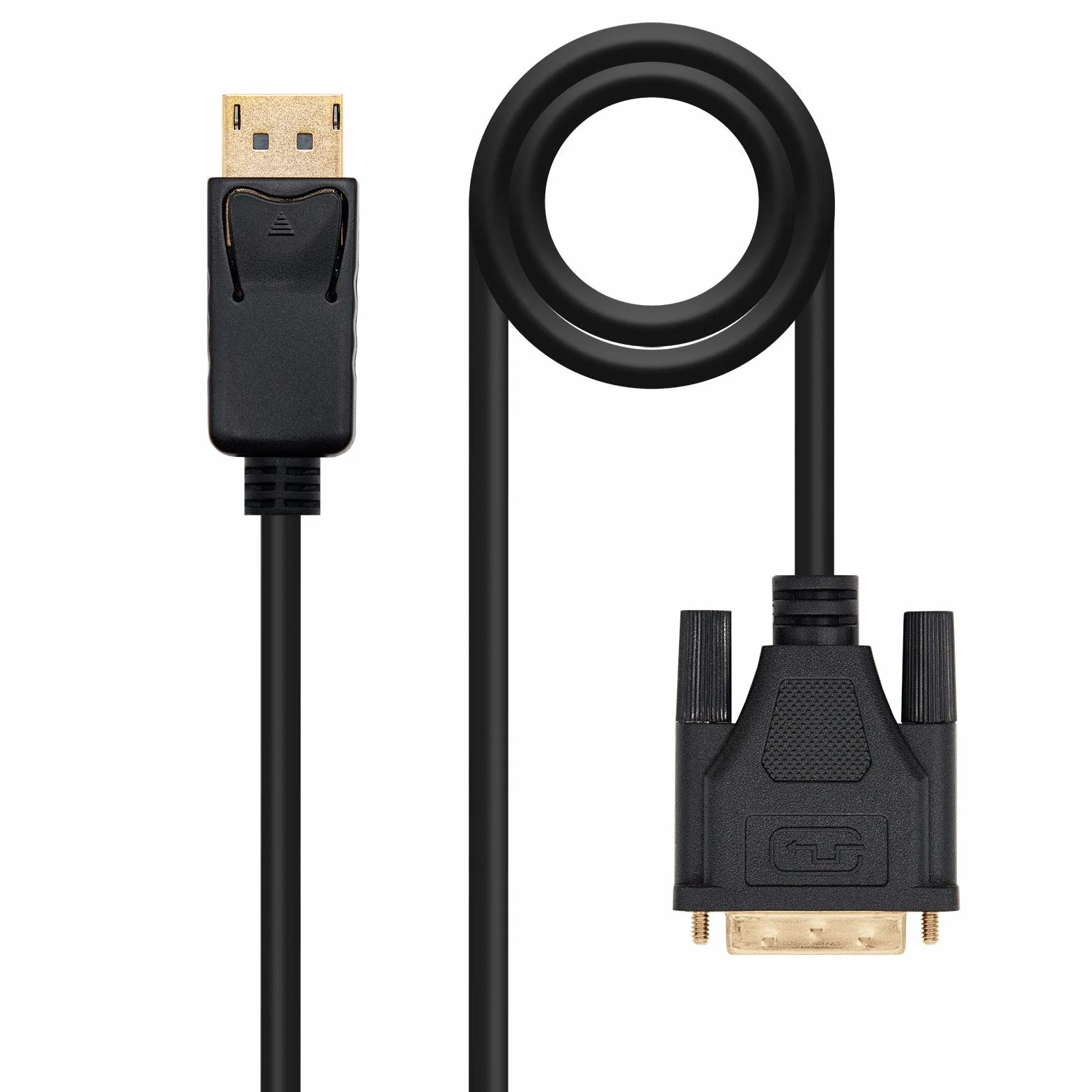 Nanocable DisplayPort na DVI kabel konwerterowy 2,0 m czarny