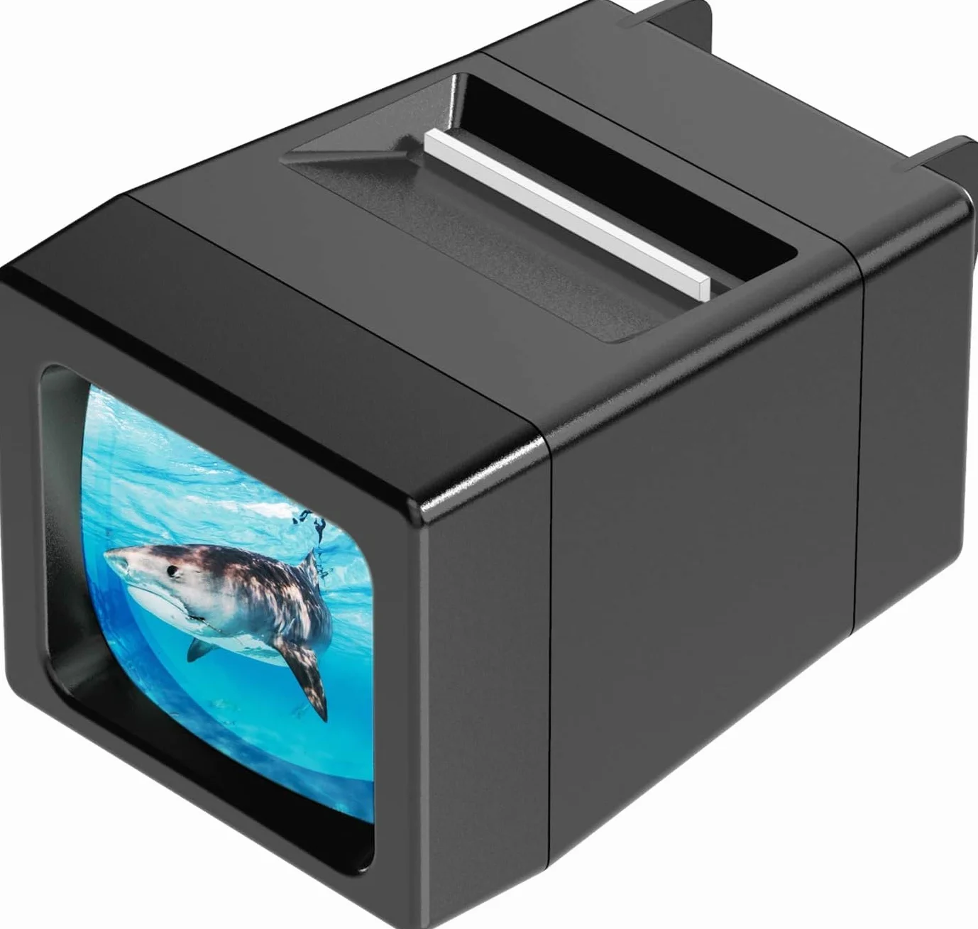 Podświetlana diodami LED 35 mm przeglądarka slajdów (2 baterie AA w zestawie)