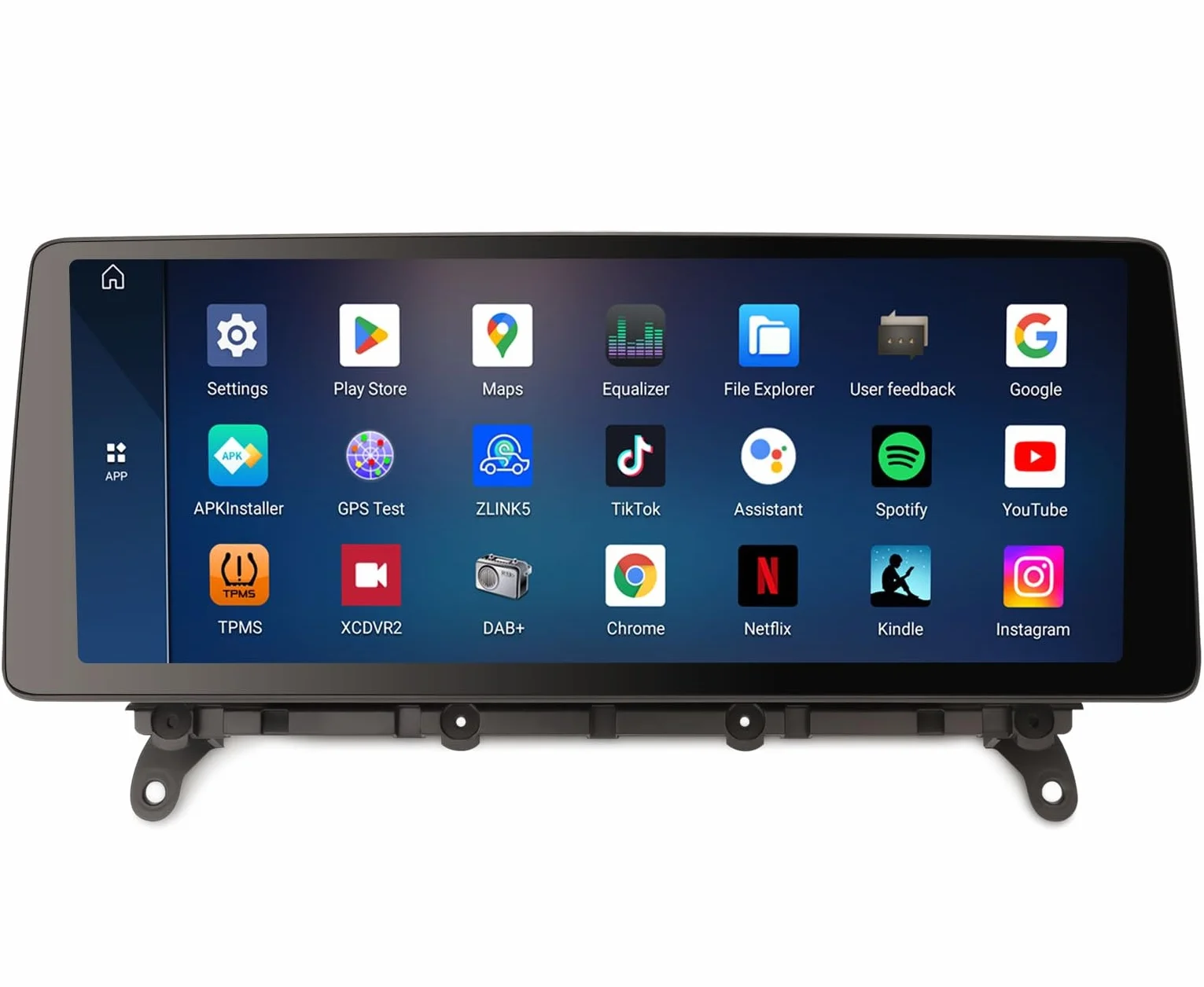Radio samochodowe Android 14 8GB 128GB Qualcomm 8-rdzeniowy Carplay do BMW X3 F25 X4 F26 NBT GPS Android Auto DAB+ WiFi IPS Bluetooth 5.0 ekran dotykowy iDrive Canbus