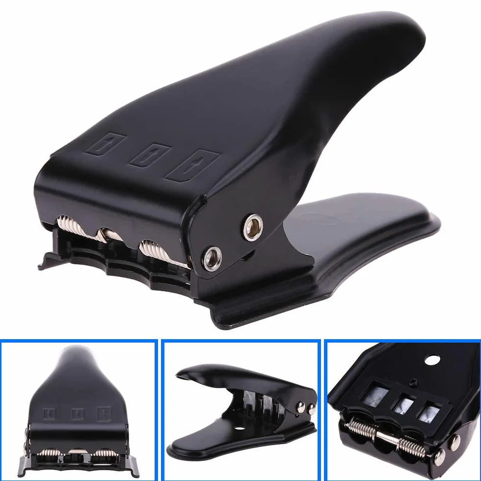 MMOBIEL Uniwersalny obcinacz do kart SIM, kompatybilny z iPhone Samsung Sony Huawei Motorola, 3 adaptery SIM + pin