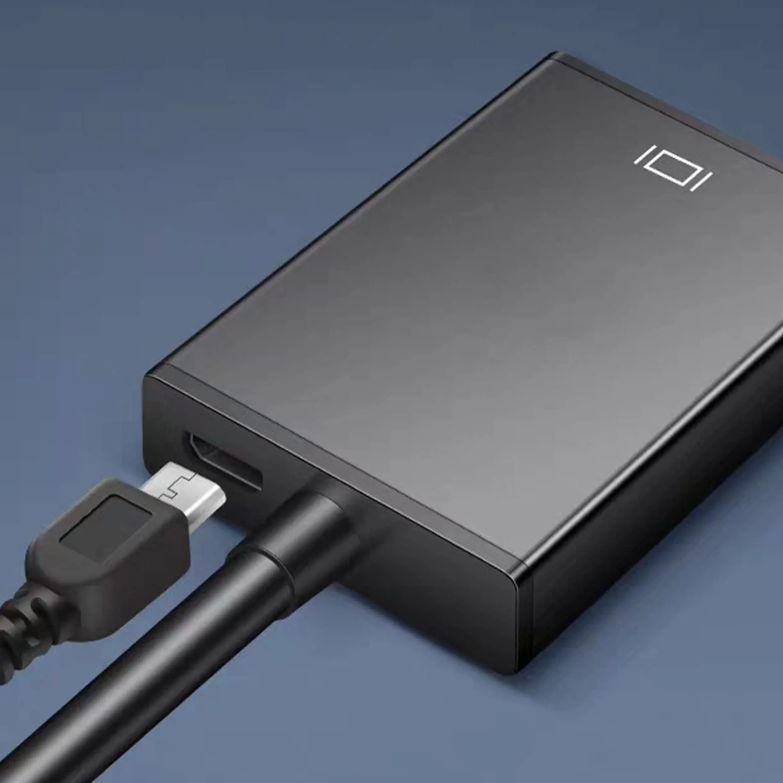 Konwerter VGA na HDMI 1080p Full HD, Adapter VGA USB z Kablem Dźwiękowym 3,5 mm do Monitora PC TV
