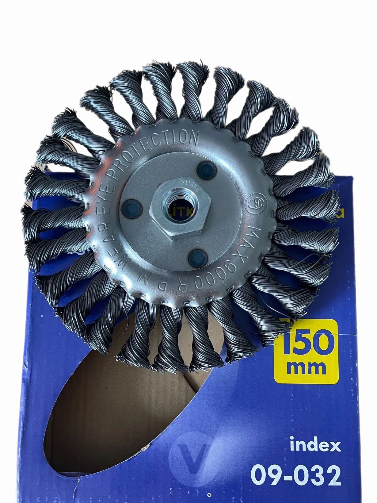 Szczotki do szyb Szczotki druciane Szczotki do warkoczy 150 mm Szczotki plecione VaGo 12 sztuk