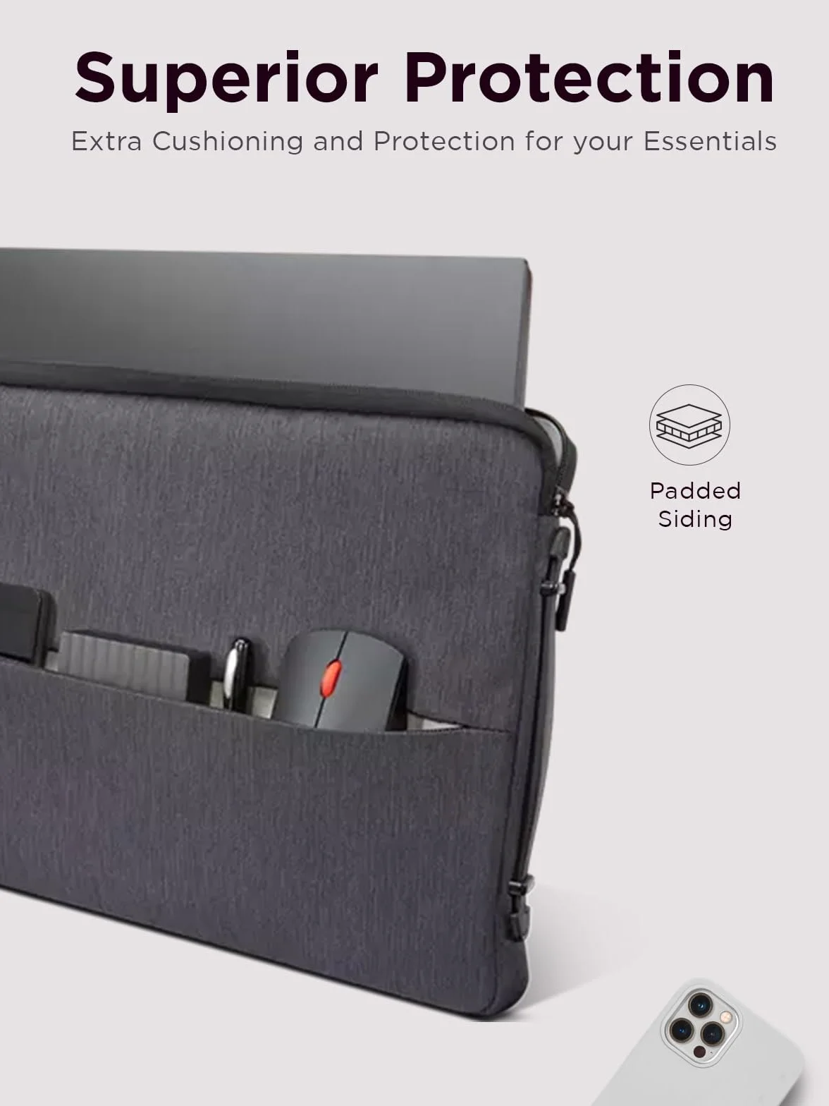 Lenovo Urban Sleeve Case 14-calowy wodoodporny pokrowiec na laptopa szary