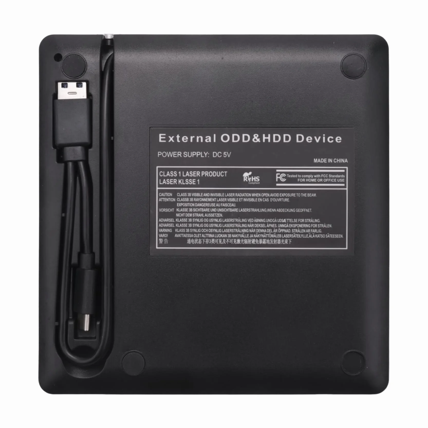 Napęd zewnętrzny DVD BLU Ray 3D, USB 3.0 i odtwarzacz napędu CD BLU Ray DVD Ultracienkie gniazdo