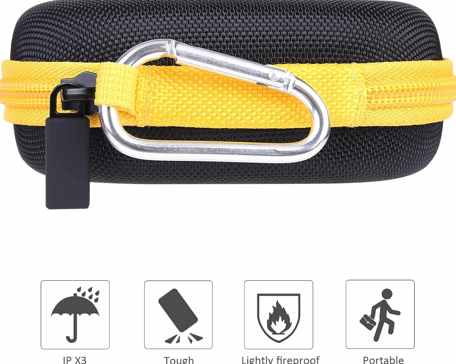 co2CREA Twarde etui podróżne do bezprzewodowej myszy Logitech POP, wyłącznie etui