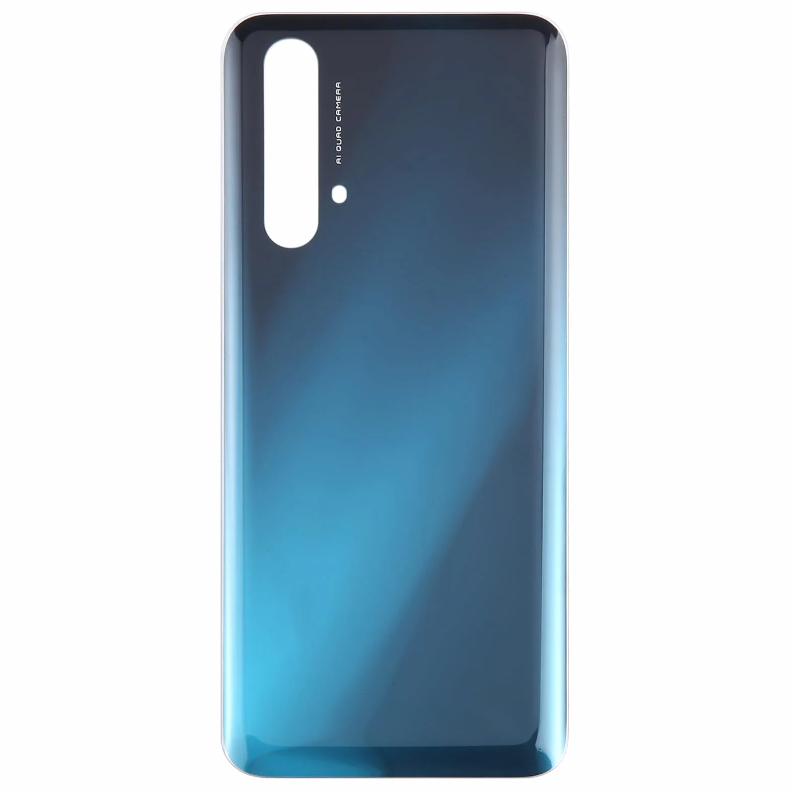 Tylna okładka telefonu Oppo Realme X3 / X3 SuperZoom Plastikowa Bateria (niebieski) Część naprawy