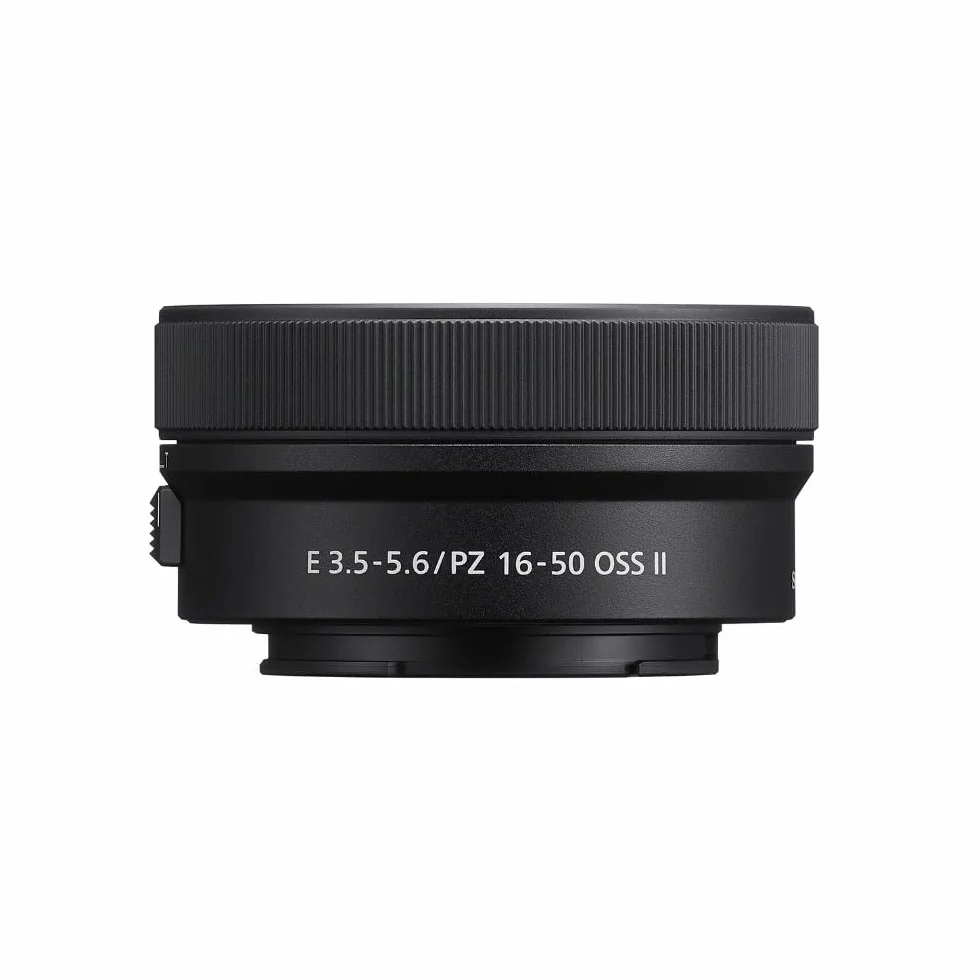 Sony E PZ 16-50mm F3.5-5.6 OSS II | Kompaktowy zmotoryzowany obiektyw zmiennoogniskowy do hybrydowej obudowy Sony Mocowanie E z czujnikiem APS-C.