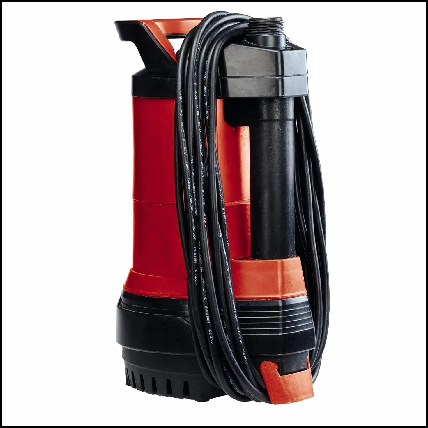 Einhell GE-PP 5555 RB-A Pompa do beczki deszczowej (550 W, pompa kombinowana 2 w 1, zanurzeniowa pompa ciśnieniowa i beczka przeciwdeszczowa, automatyczna funkcja z ochroną przed pracą na sucho,