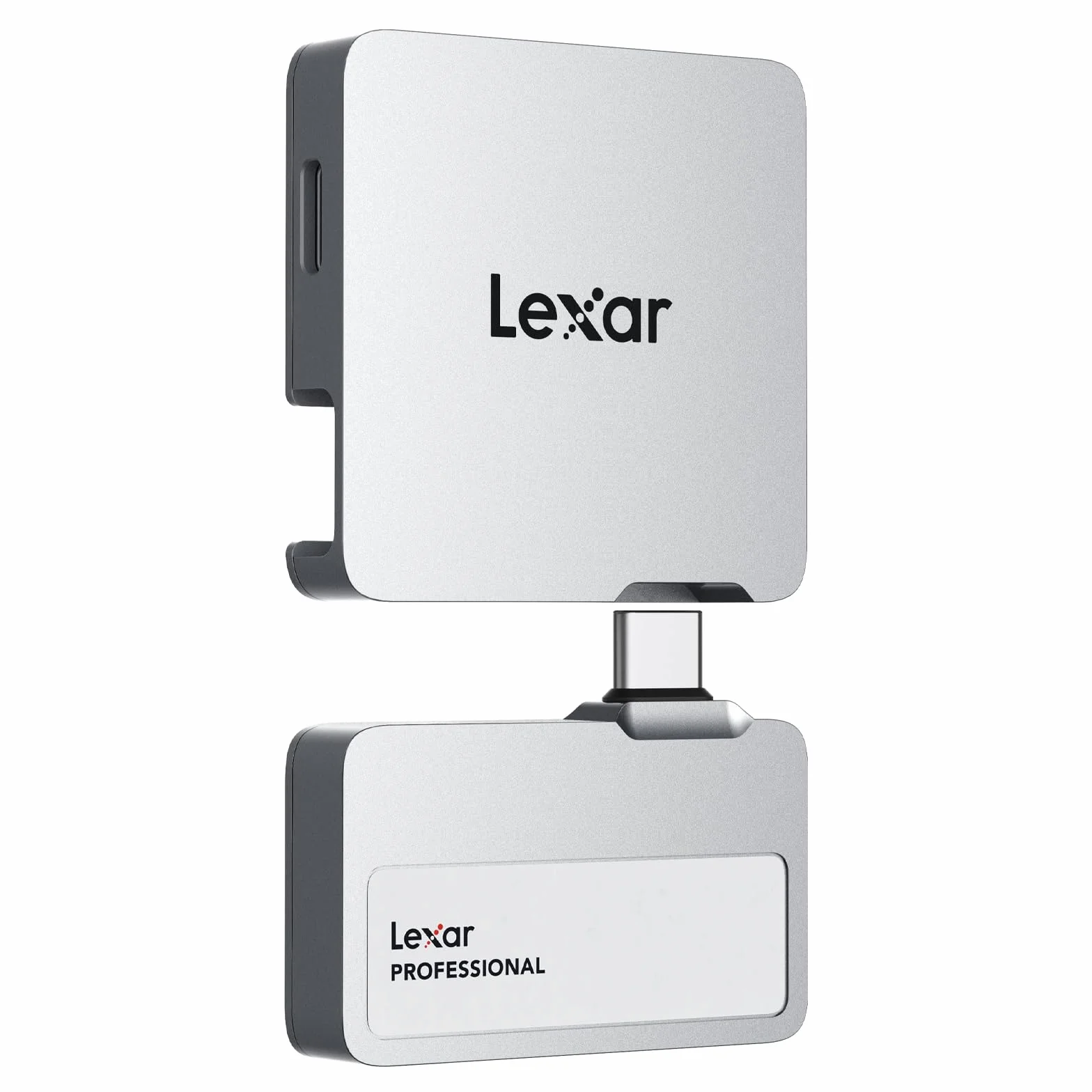 Lexar Przenośny Dysk SSD Go z HUB 1 TB USB 3.2 Gen 2 Srebrny