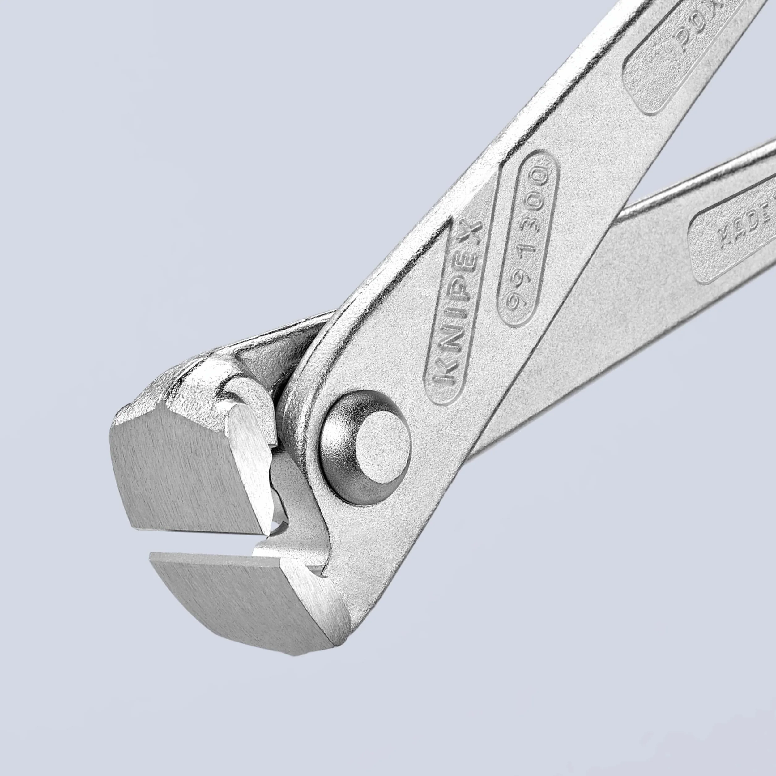 KNIPEX Obcęgi zbrojarskie o zwiększonym przełożeniu z wysokim przełożeniem dźwigni Cynkowane na wysoki połysk 300 mm, 99 14 300 EAN