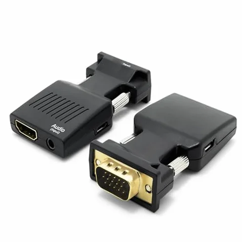 Konwerter VGA na HDMI 1080P 60Hz Adapter wideo do komputera