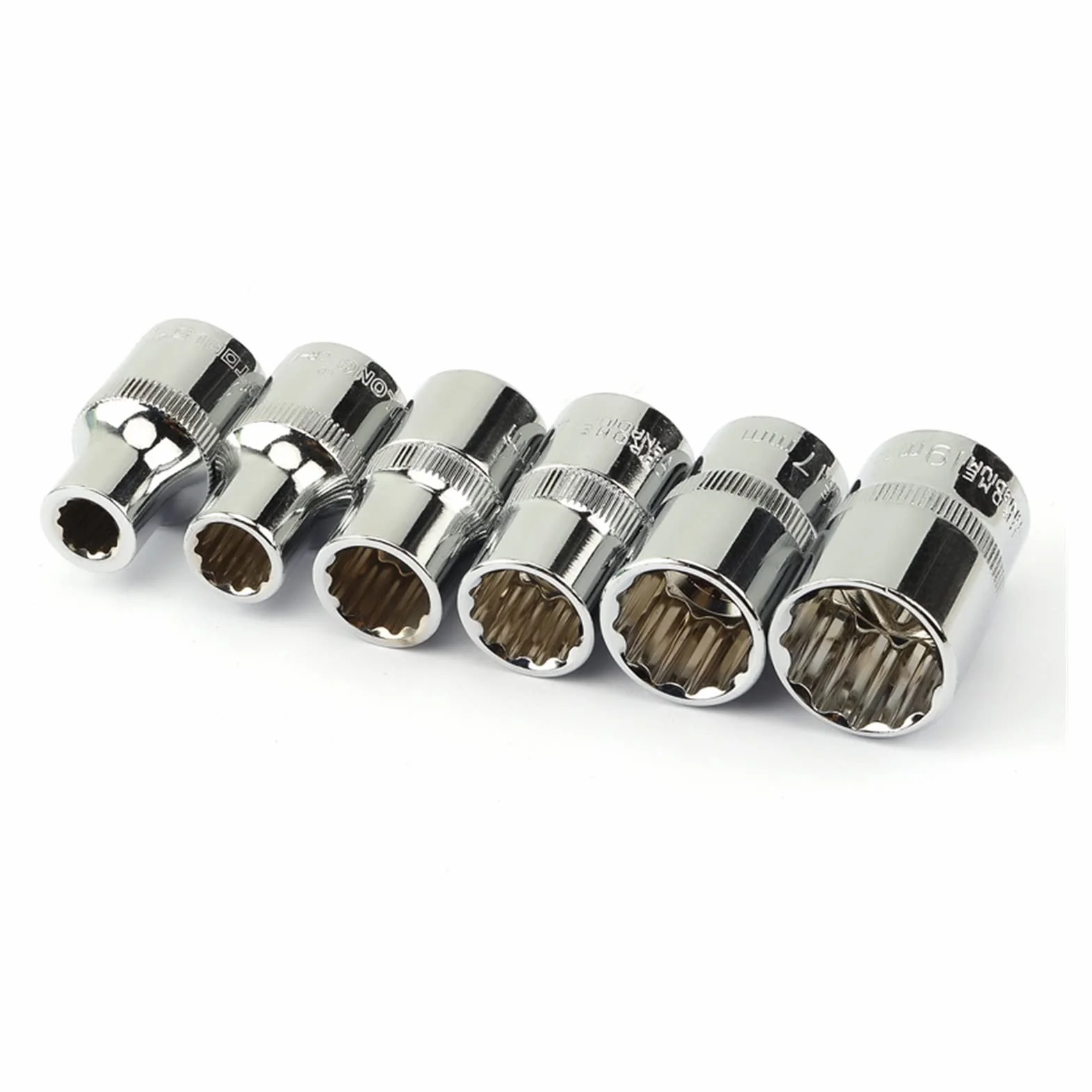 Adapter do zestawu nasadek 1/4 - 11 sztuk głowic narzędziowych z głębokim gniazdem, klucz dynamometryczny 4-14 mm z grzechotką uchwyt wiertarski