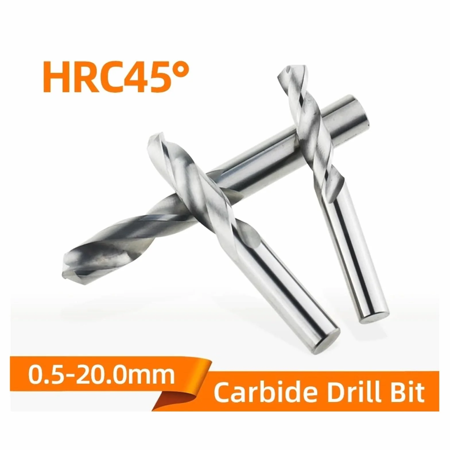 Wiertła węglikowe HRC45°, 0,5-20,0 mm do stali stopowej i metalu, tokarek CNC i narzędzi do wiercenia maszynowego(16.6mm)