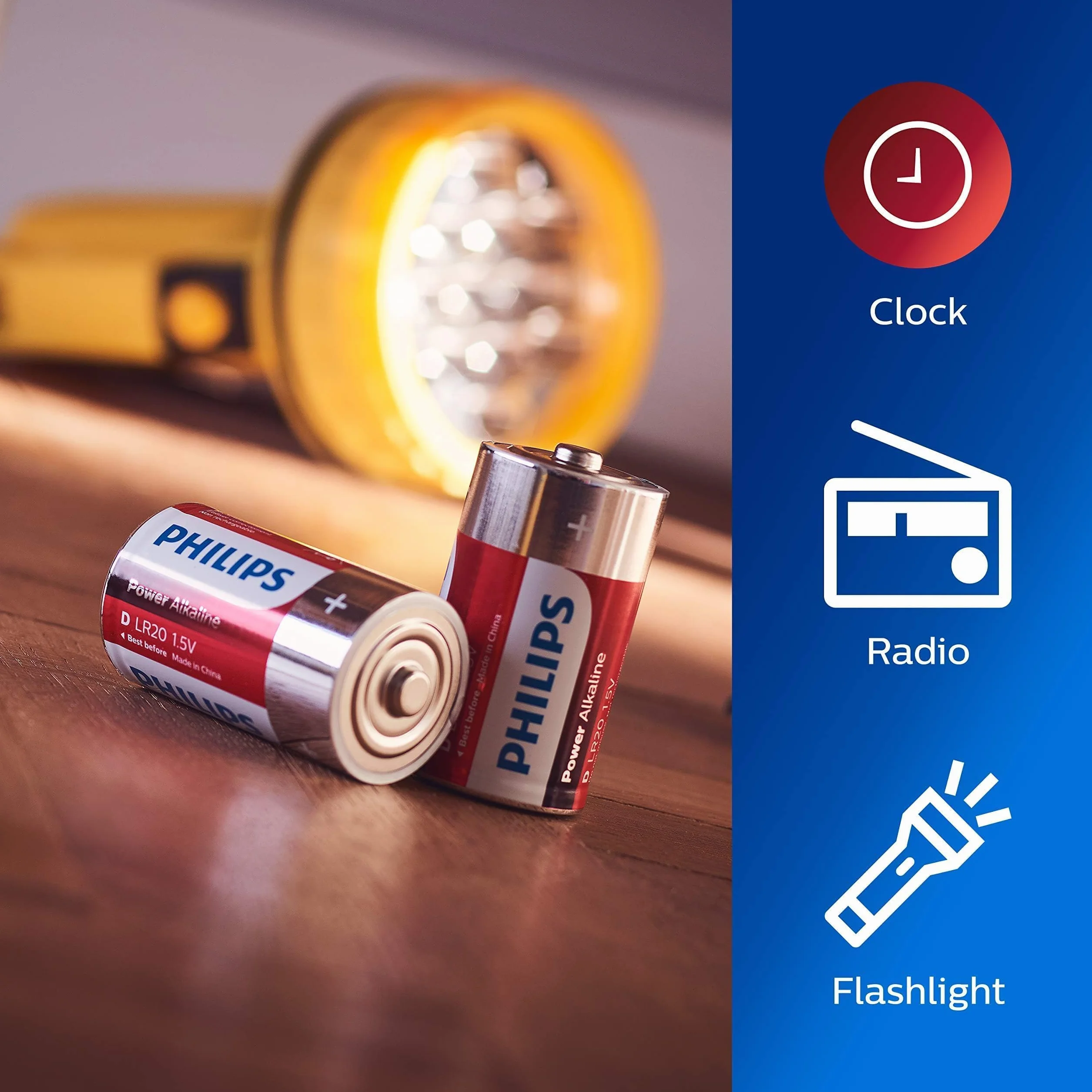 Philips Power Alkaline Baterie 2 szt.