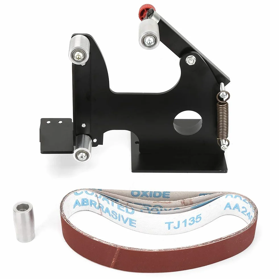 Zestaw adapterów do taśmy szlifierskiej, elektryczna szlifierka kątowa 15/125/150 mm w zestawie do wymiany szlifierki taśmowej