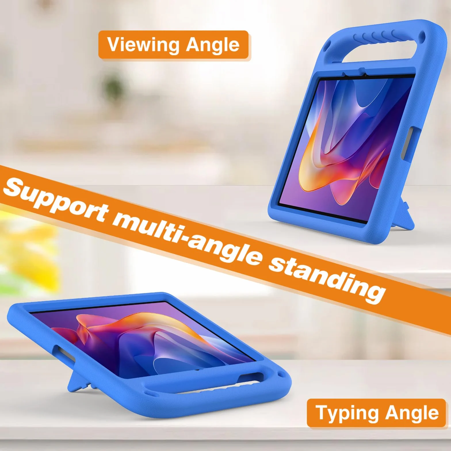 Etui dziecięce do Xiaomi Redmi Pad 2 2025 11 cali etui ochronne, niebieskie