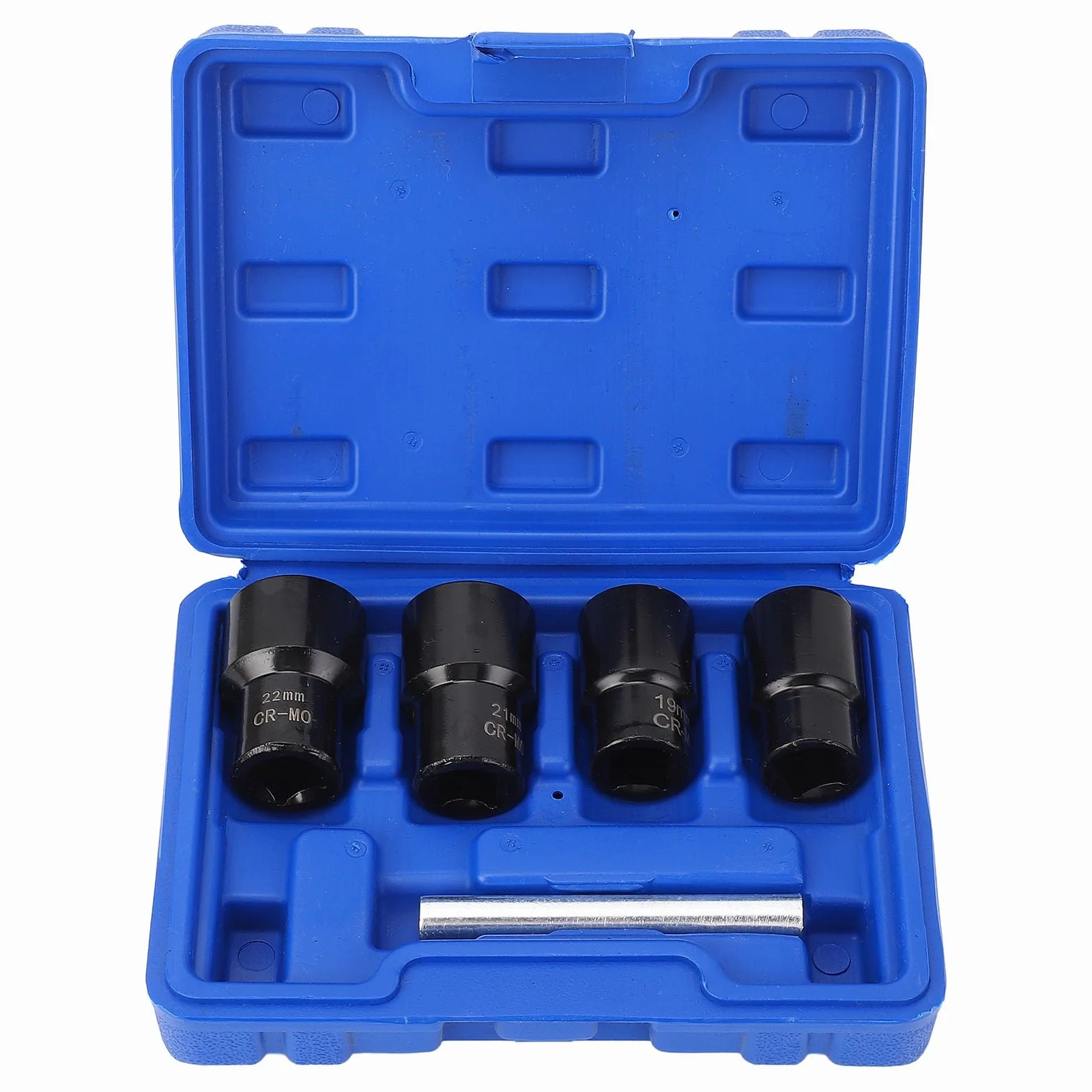 Zestaw nasadek skrętnych Wykrętaki do śrub z nakrętką koła blokującego 17 mm 19 mm 21 mm 22 mm Nasadka do wygodnego usuwania nakrętek z końcówką