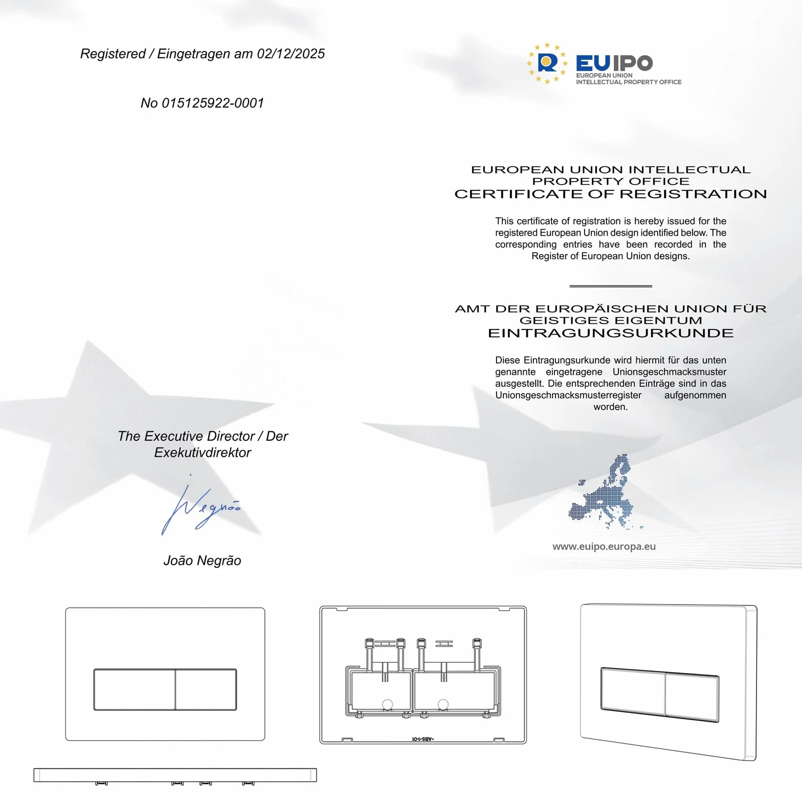 Płyta sterująca, panel WC, części zamienne do zbiornika Geberit Sigma, panel sterujący do podwójnego spłukiwania dla zbiornika Geberit Sigma 01, 20, 30, 50, UP300, UP320 (Czarny)