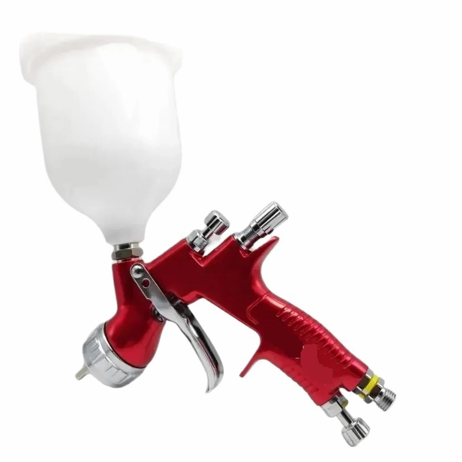 Pistolety Do Malowania Natryskowego Pistolet Natryskowy Na Bazie Wody 1,3 Mm Pistoletu Samochodu Precyzyjna Kontrola Spełnia Różne Potrzeby(Red)
