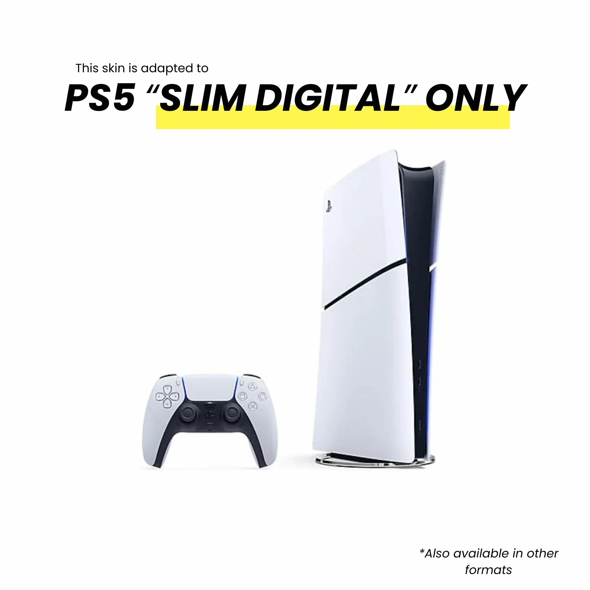 Naklejka PS 5 Foot na Konsolę i Kontroler, Slim Digital Edition, Skin Barcelona (1 Kontroler)