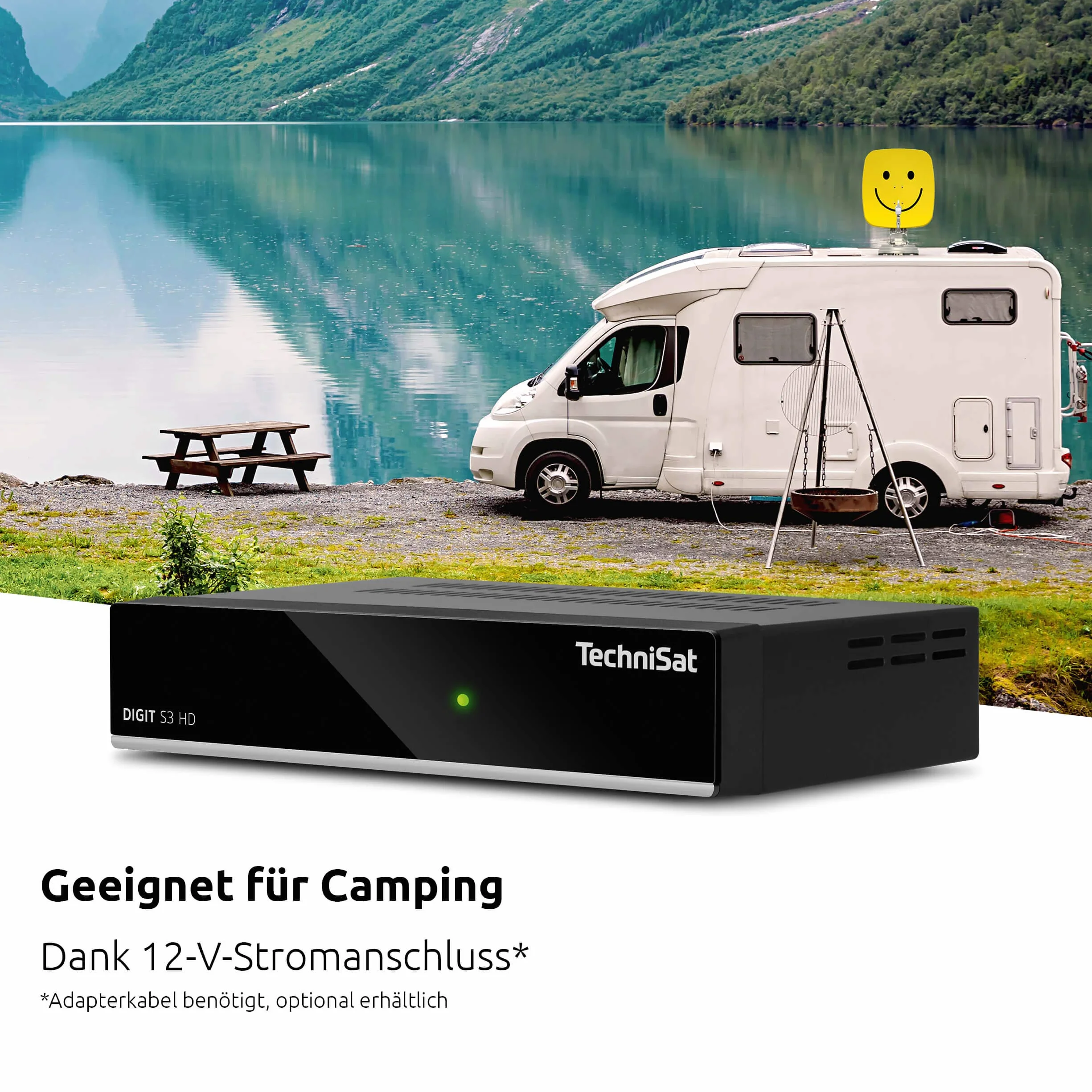 TechniSat DIGIT S3 HD cyfrowy odbiornik satelitarny HD DVB-S2 HDMI USB Unicable czarny