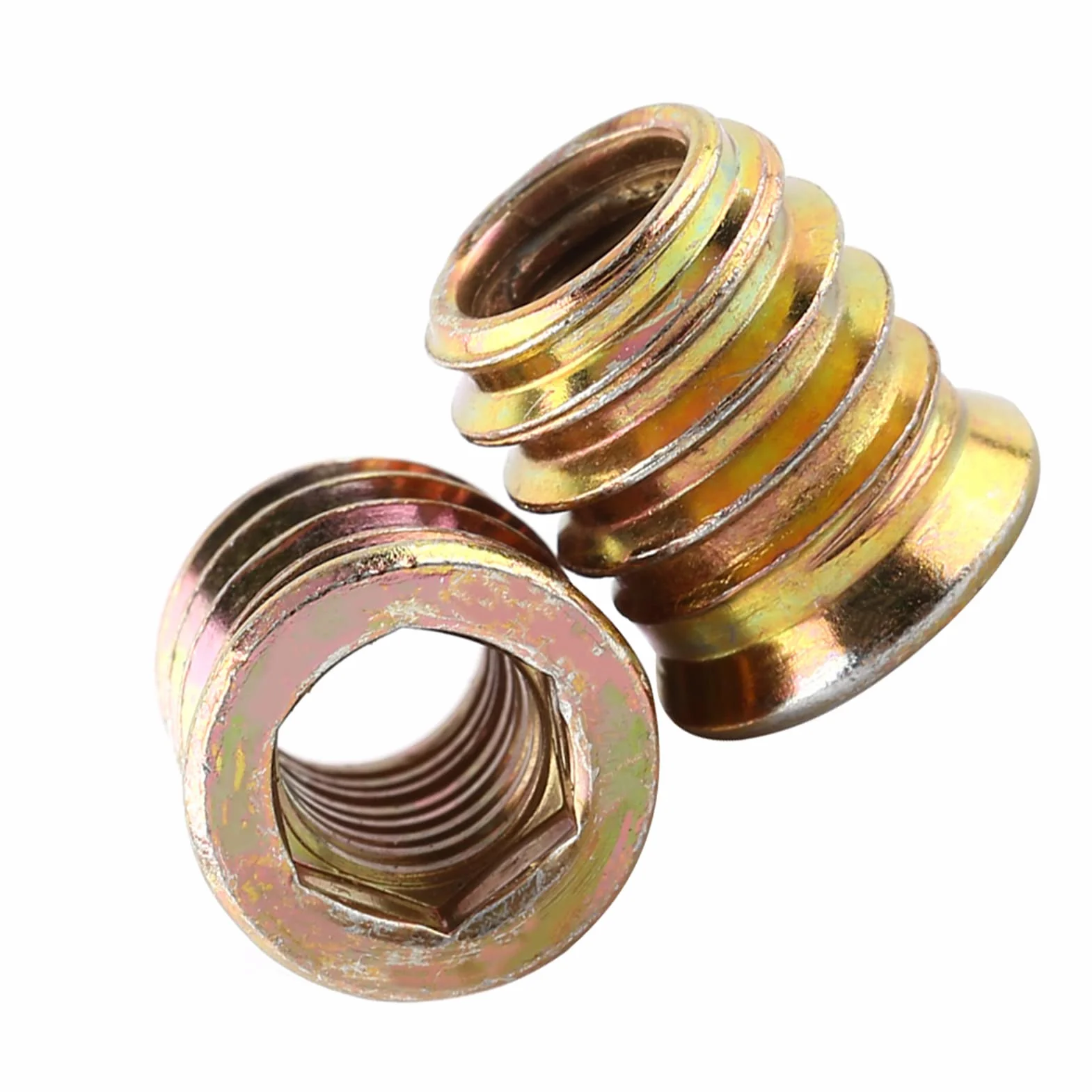 M6/M8/M10 Śruba meblowa z łbem płaskim z zagłbkiem zewnętrznym 20 szt./opakowanie (M8 x 15 mm)