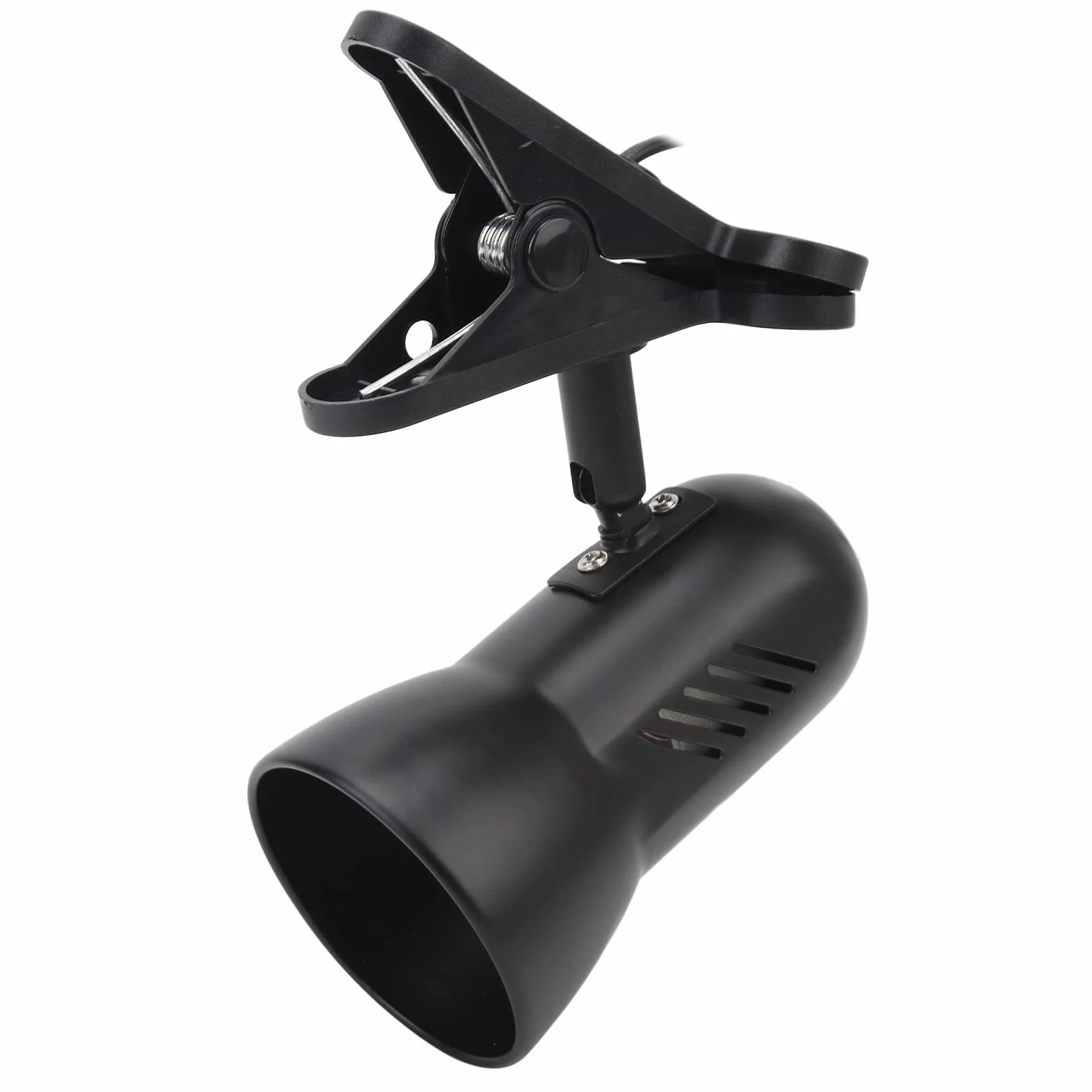 Lampa Zaciskowa, Lampa Zaciskowa LED Obrotowa Głowica 360 Stopni Wtyczka UE Standardowa Podstawa E27 85-265 V Długość Przewodu 4,3 Stopy Do Domu
