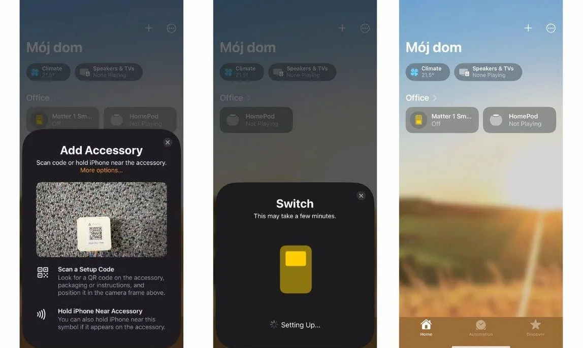 Mini przekaźnik dwukanałowy Matter dopuszkowy włącznik sterownik Homekit