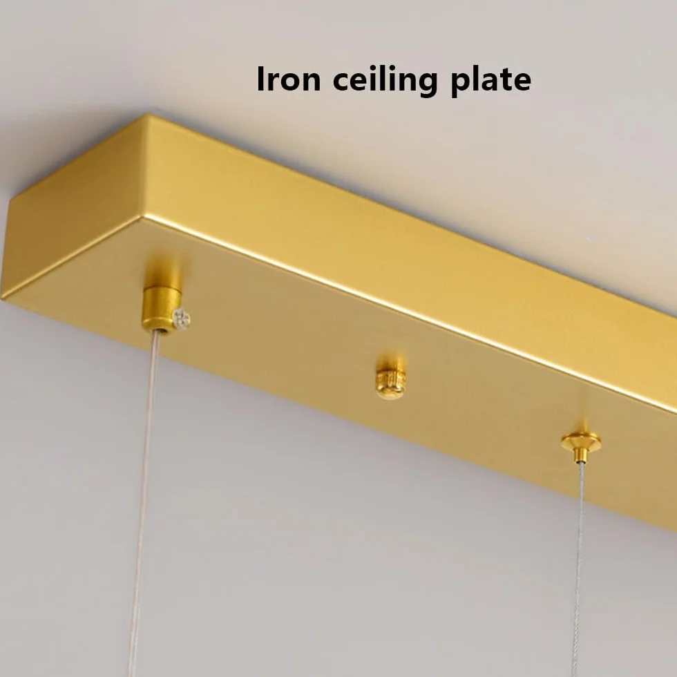 Nordic Lampa wisząca LED Liniowy żyrandol Oprawa aluminiowa Oświetlenie 3000-6000 K Lampa wisząca Kreatywny wystrój domu Możliwość przyciemniania Nowoczesne oświetlenie wewnętrzne