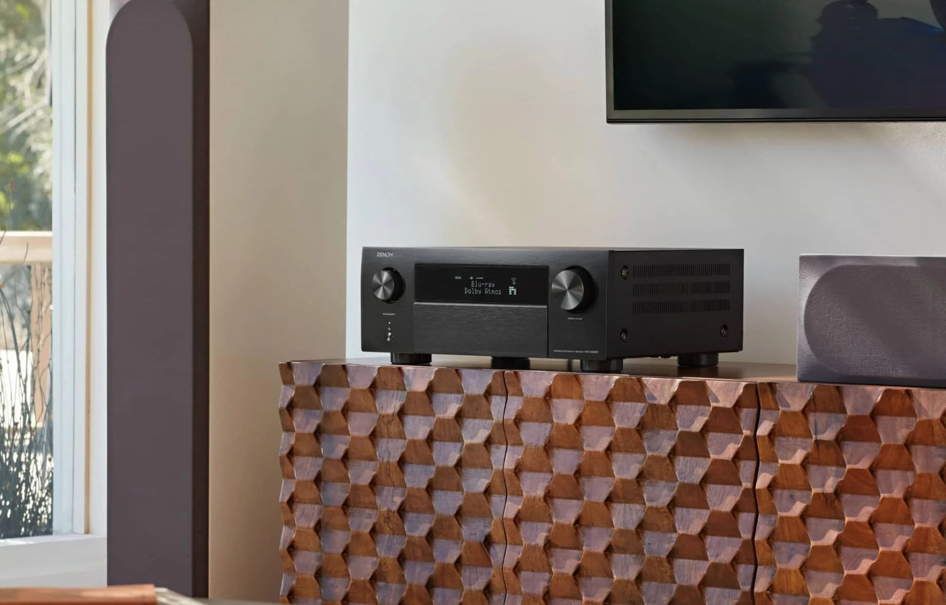 Denon AVC-X4800H Amplituner Av, Czarny, 38,9 x 43,4 x 16,7 cm