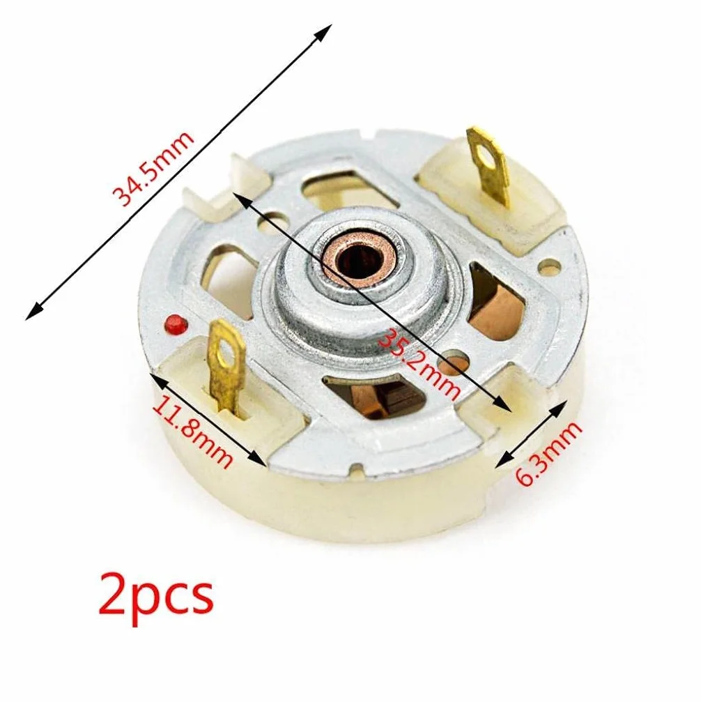 WANGCL 4 szt. Burch węglowy silnika do RS/GRS550VC Bosch MAKITA narzędzia silnikowe wiertarka akumulatorowa RS550