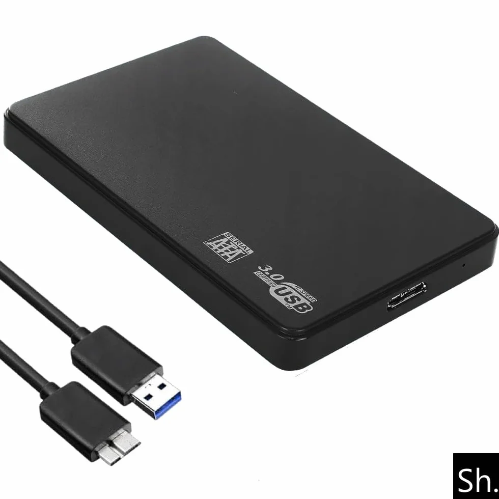 Obudowa Dysku 2.5" SATA USB 3.0 UASP 5 Gb/s do SSD/HDD Czarna