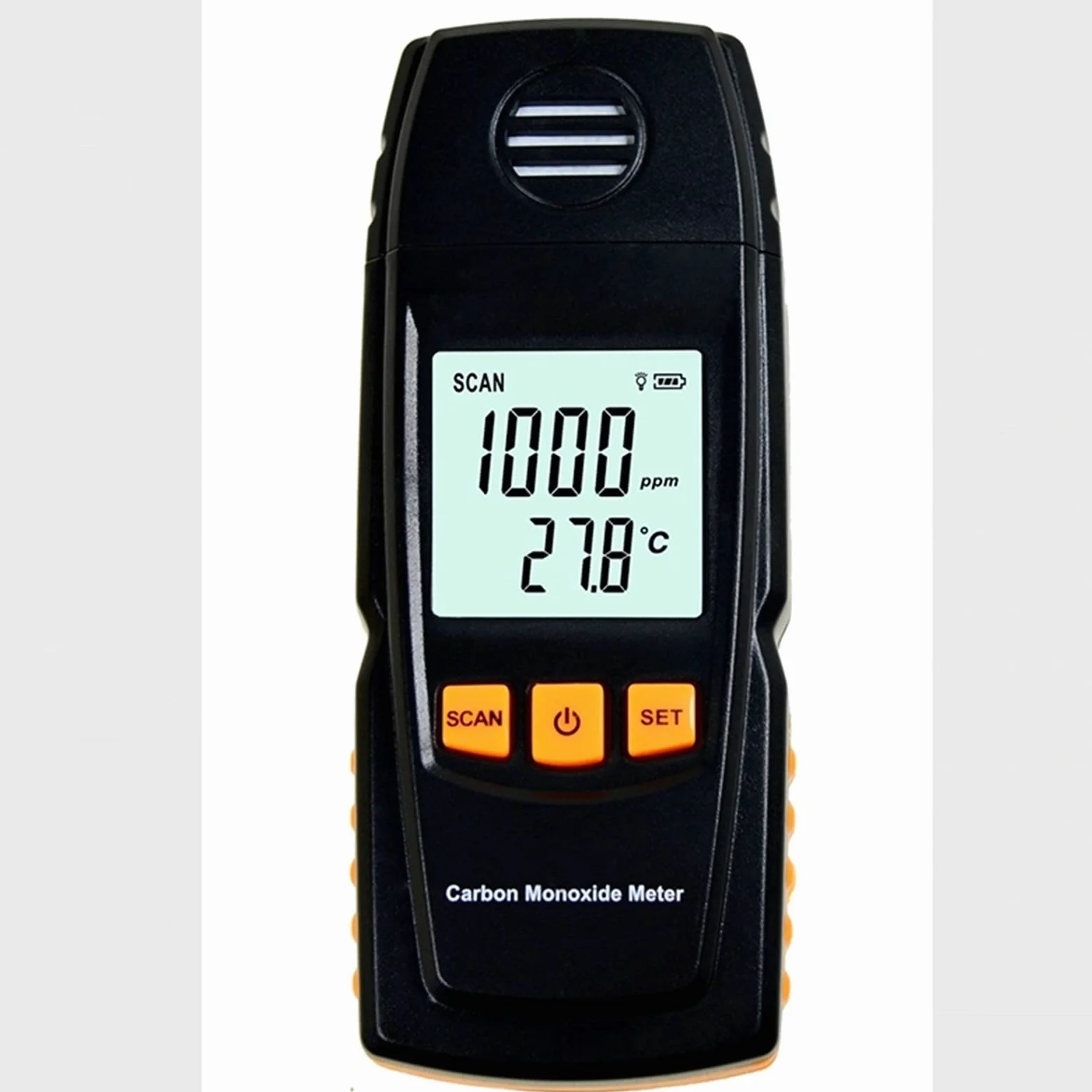 Detektor Gazu Cyfrowy miernik tlenku węgla wysokiej precyzja przenośna WSPÓŁ Detektor monitora gazowego Wskaźnik 0-1000PPM Przeszczepianie gazu Wskazanie alarmu