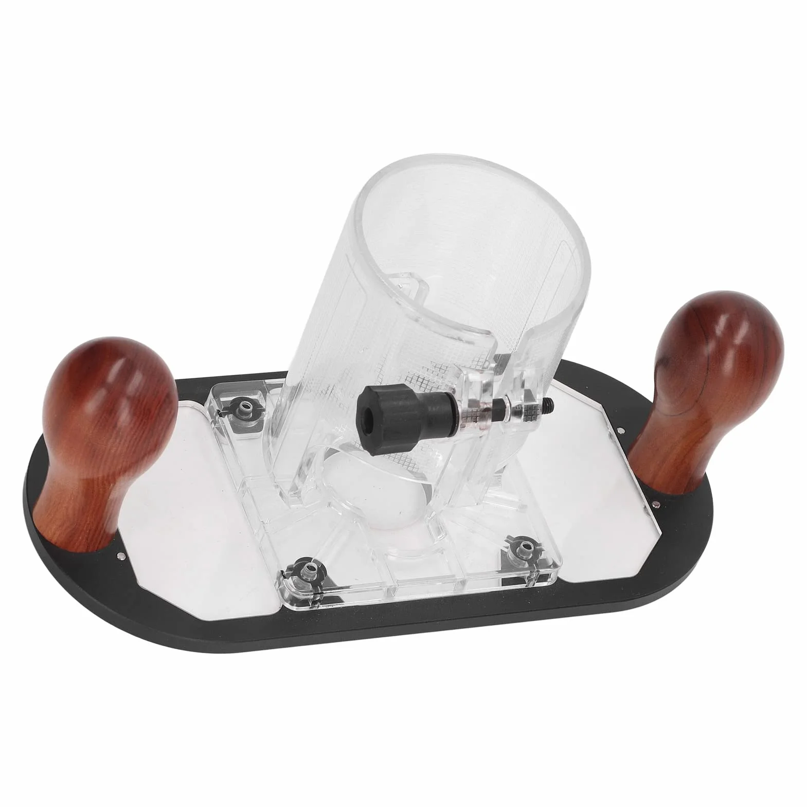 Podstawa trymera do obróbki drewna ochronna przezroczysty plastikowy router elektronarzędzie akcesoria DIY
